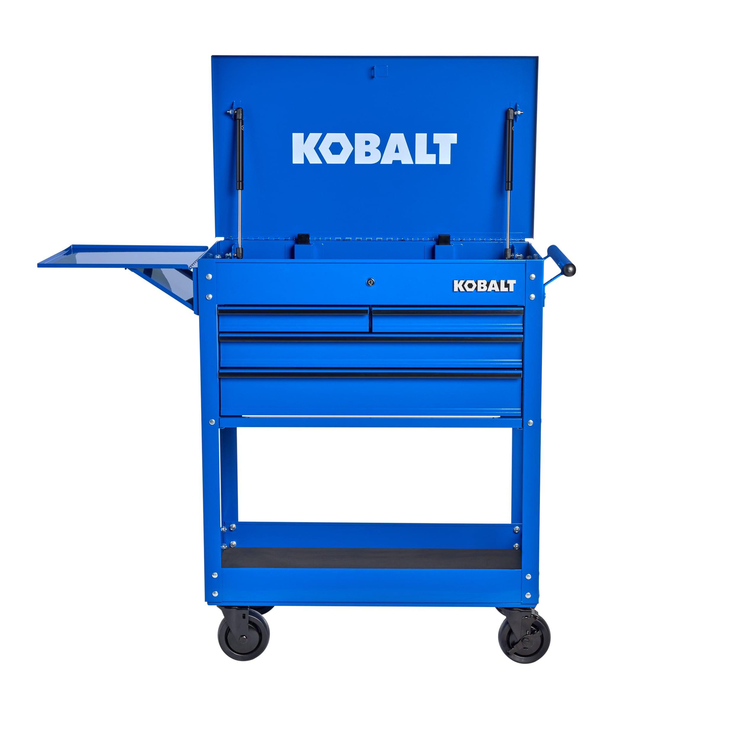 Kobalt 35-in W x 37.5-in H Steel Rolling Tool Cabinet ( Blue )