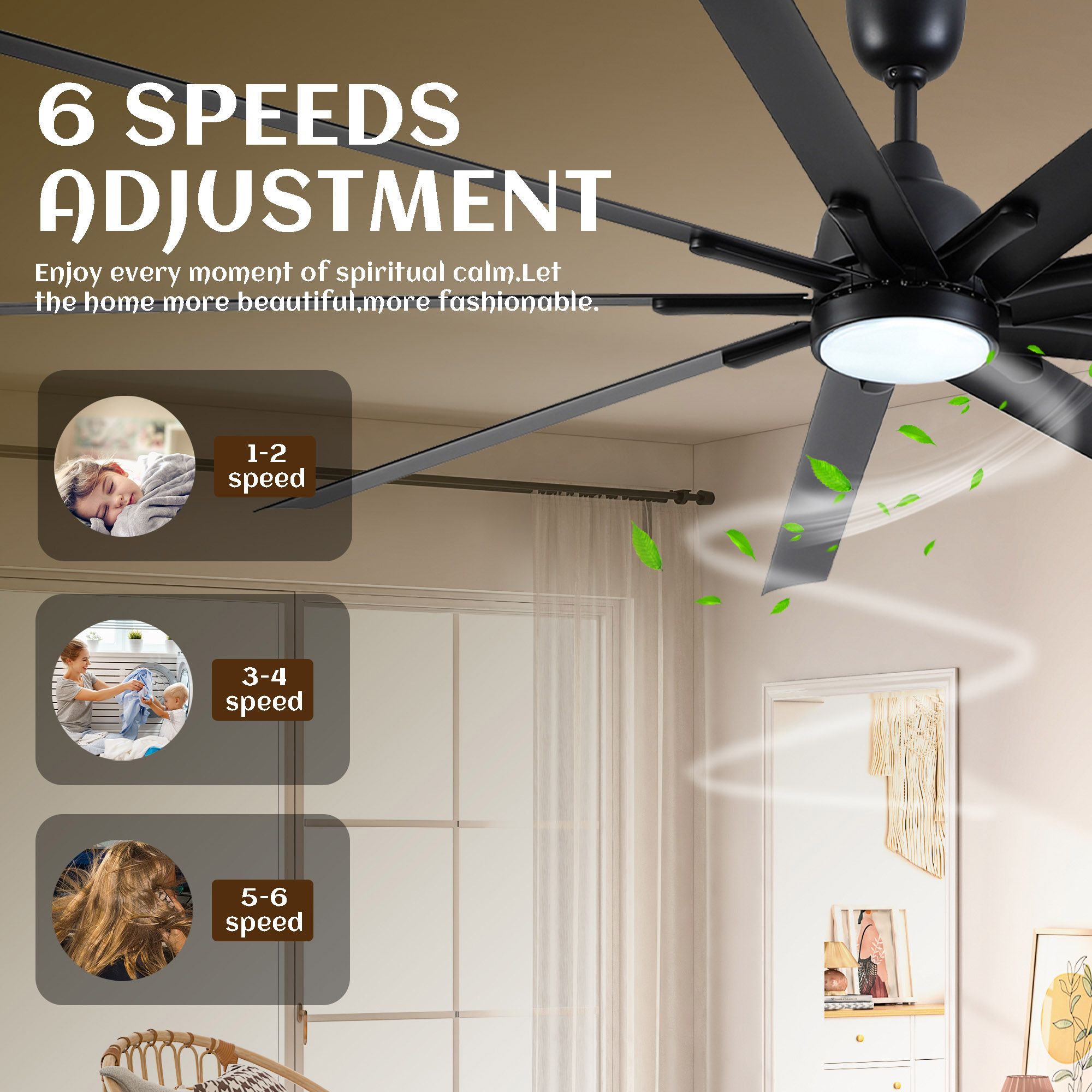 Sunrinx MG50-5-FSD Ceiling-Fans - View #4