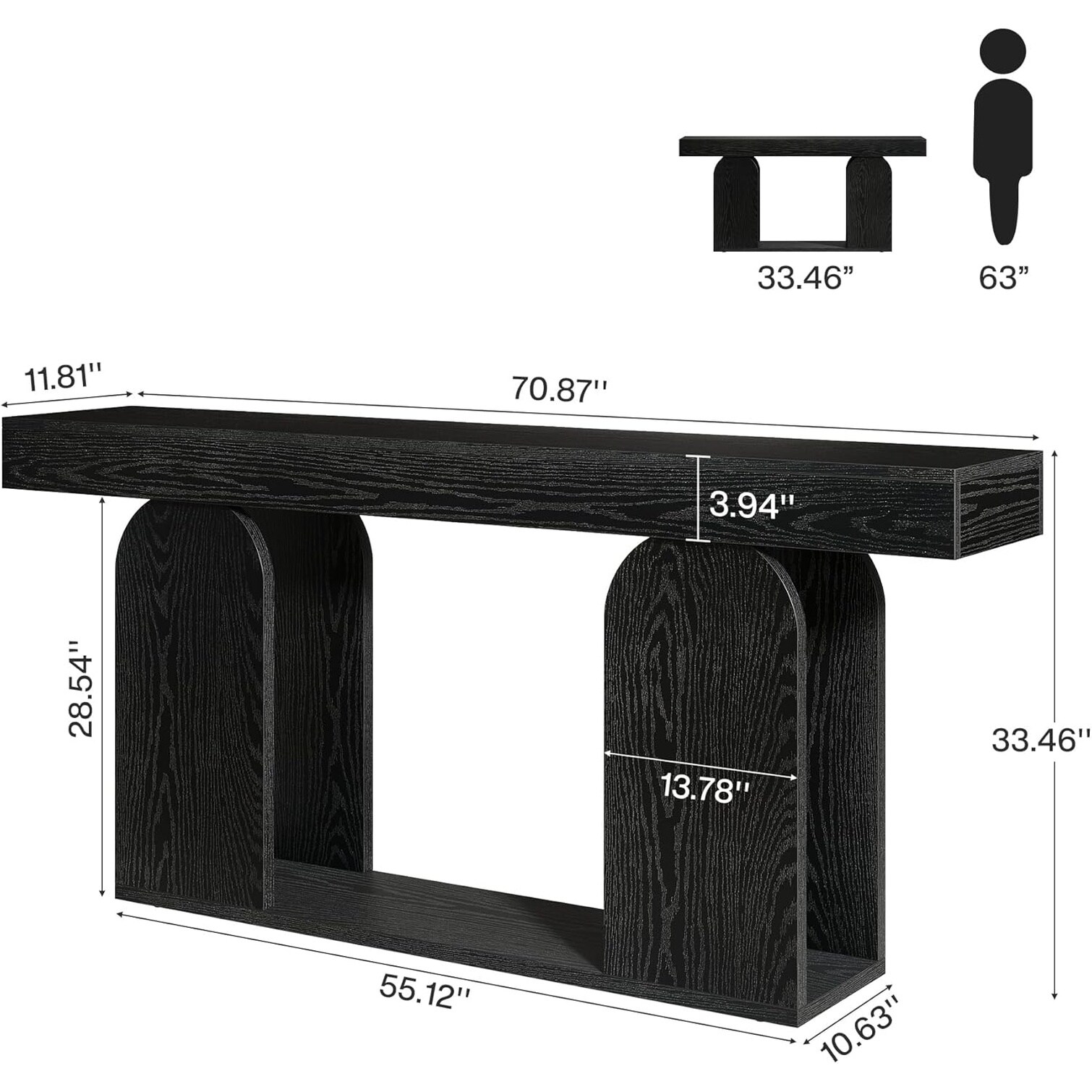 SunJet 3EUGK6FUTA7C Console-Sofa-Tables - View #4