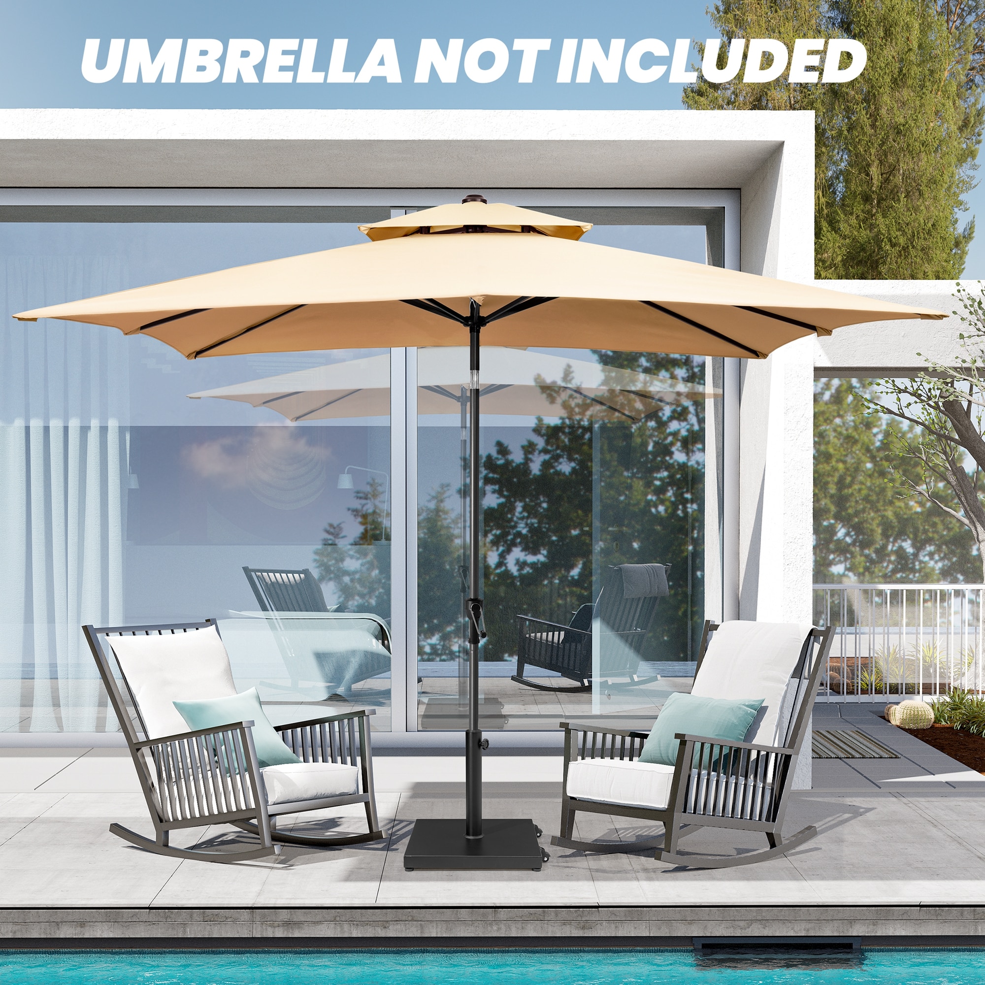 Crestlive Products CL-UB026BLK Umbrella-Bases - View #10