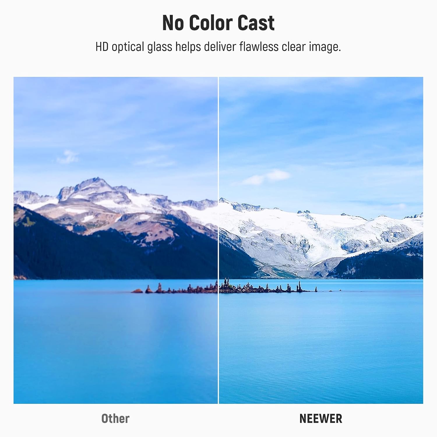 NEEWER 72mm Lens Filter Kit with ND8 ND64 and CPL Filters - 30-Layer ...