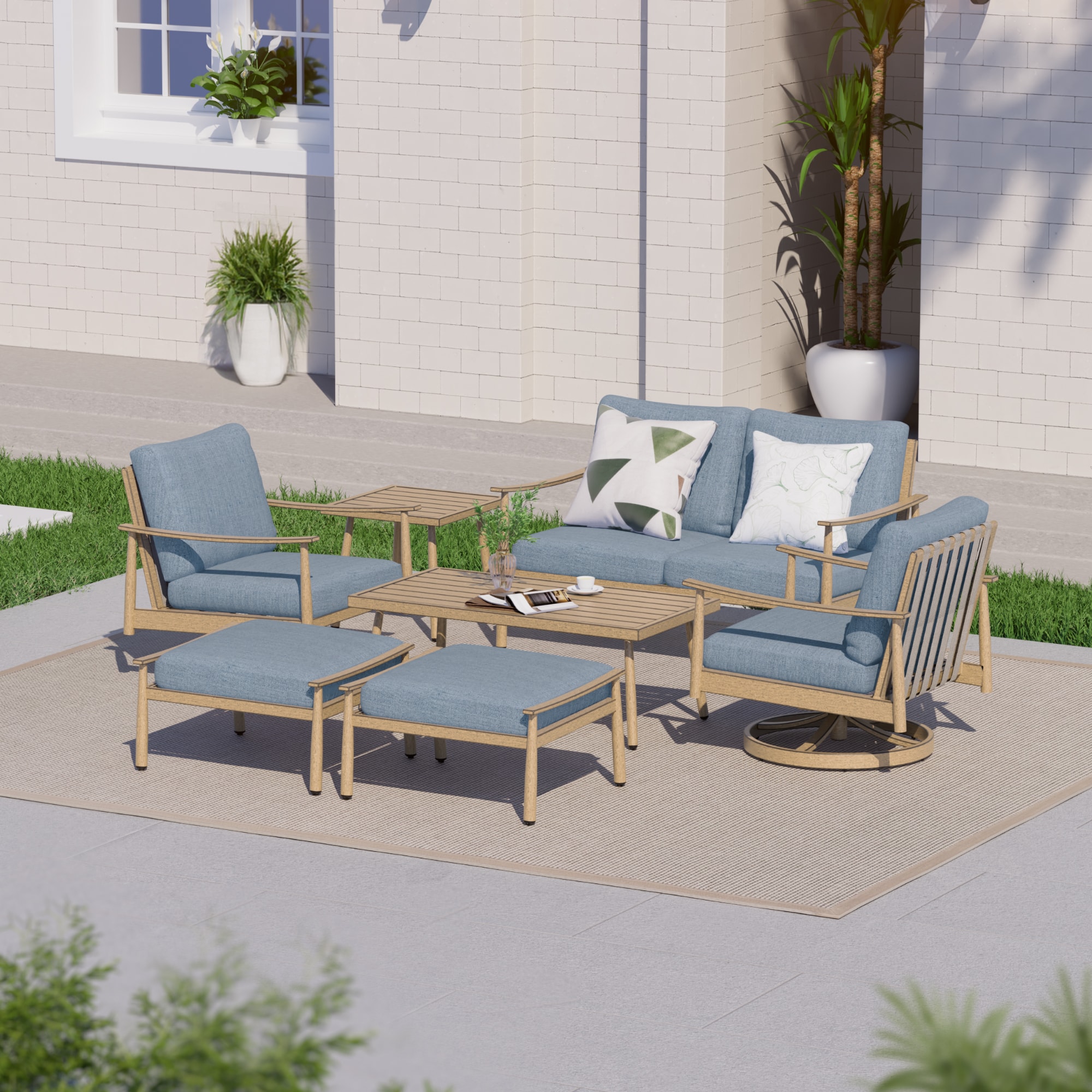  CP-SF7-ZL-B4-WL2 Patio-Conversation-Sets - View #7