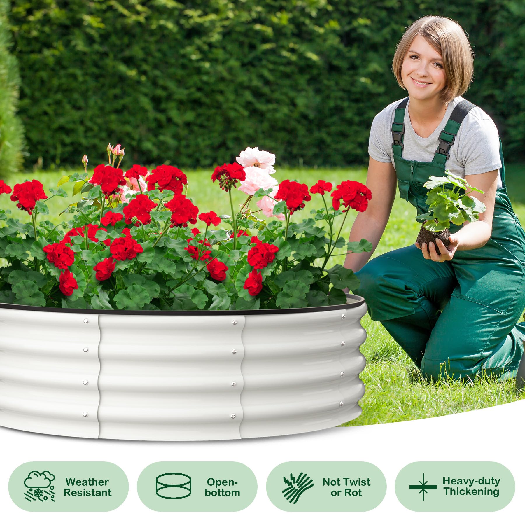 IdealHouse CO-SGKXN7FWQ5L6 Raised-Planter-Boxes - View #7