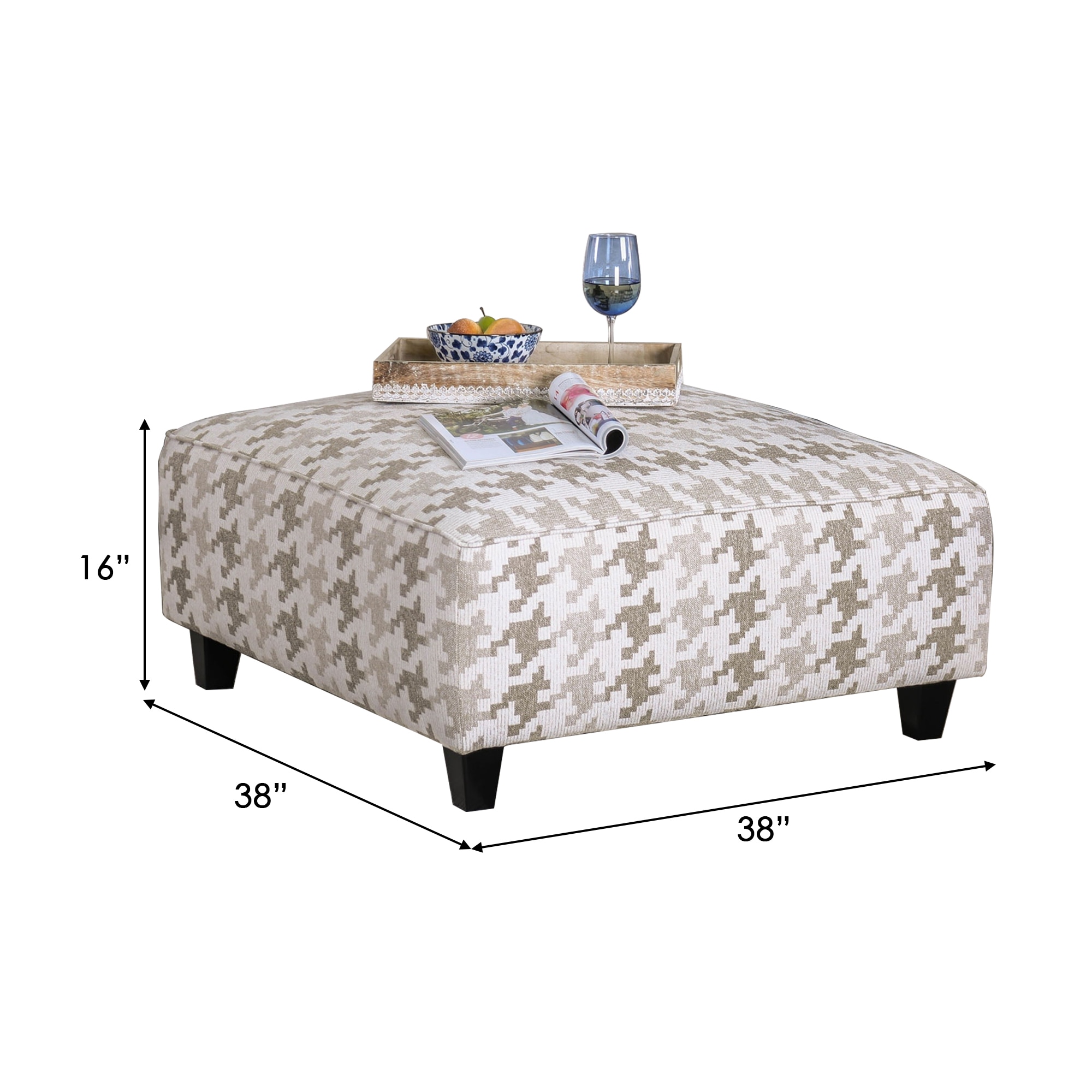 Benzara BM252873 Indoor-Ottomans - View #5