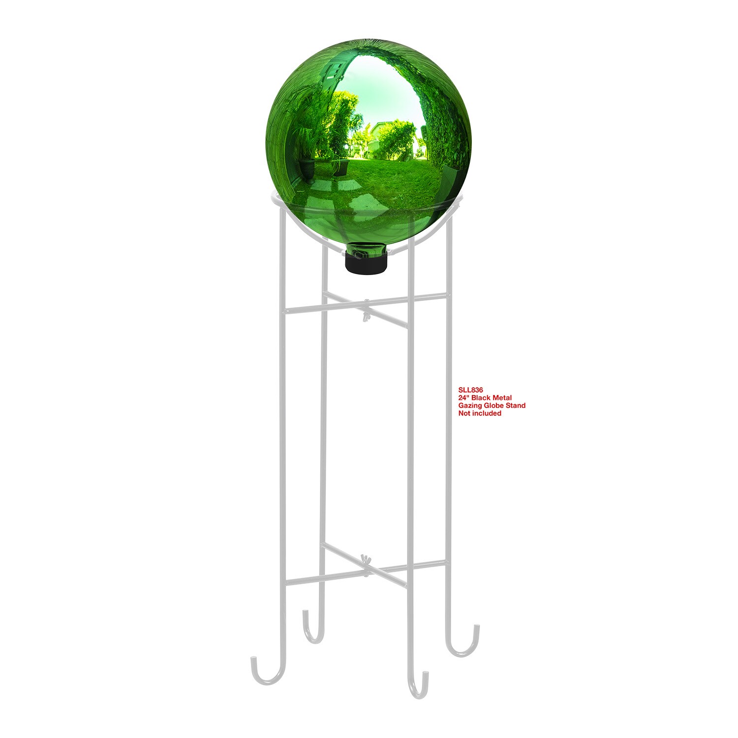 Alpine Corporation GLB292GN Gazing-Ball-Stand - View #10