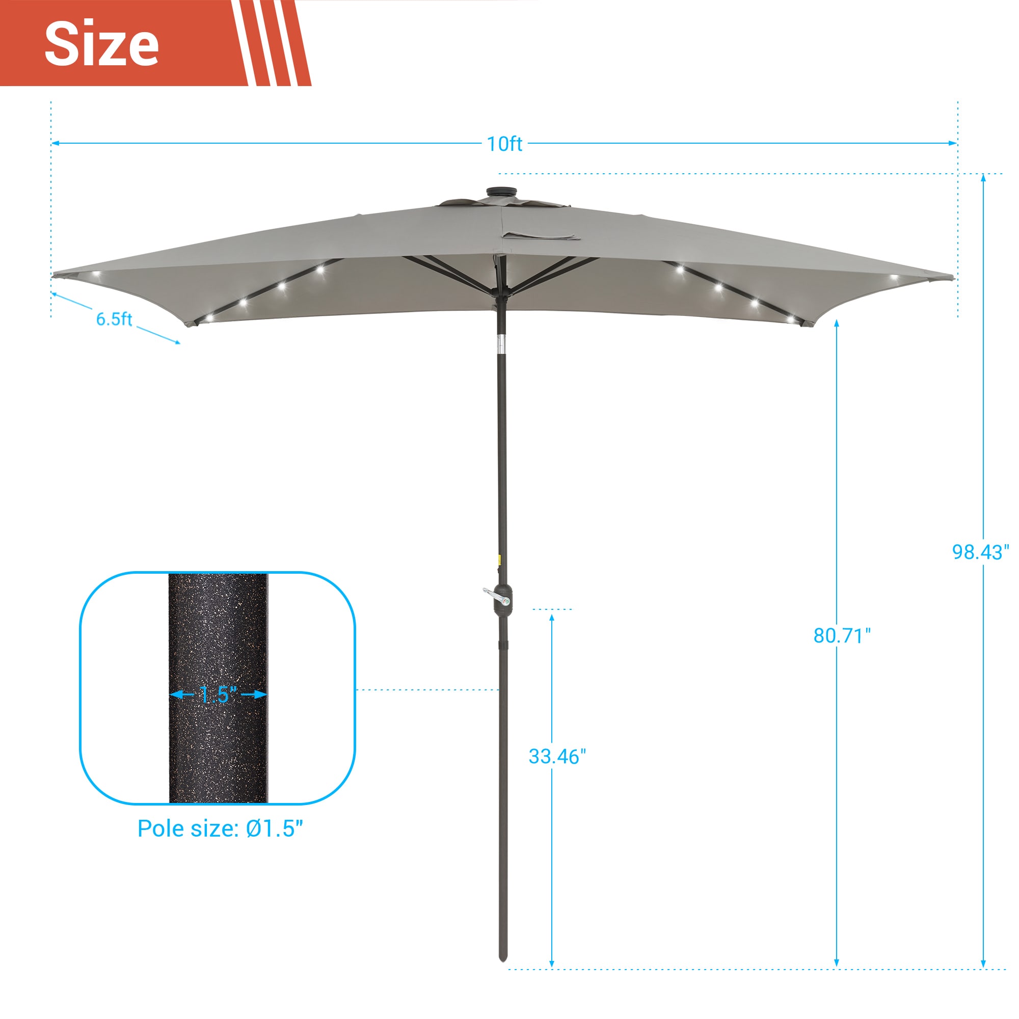 ACEGOSES LW-320G-LED Umbrellas-2 - View #6