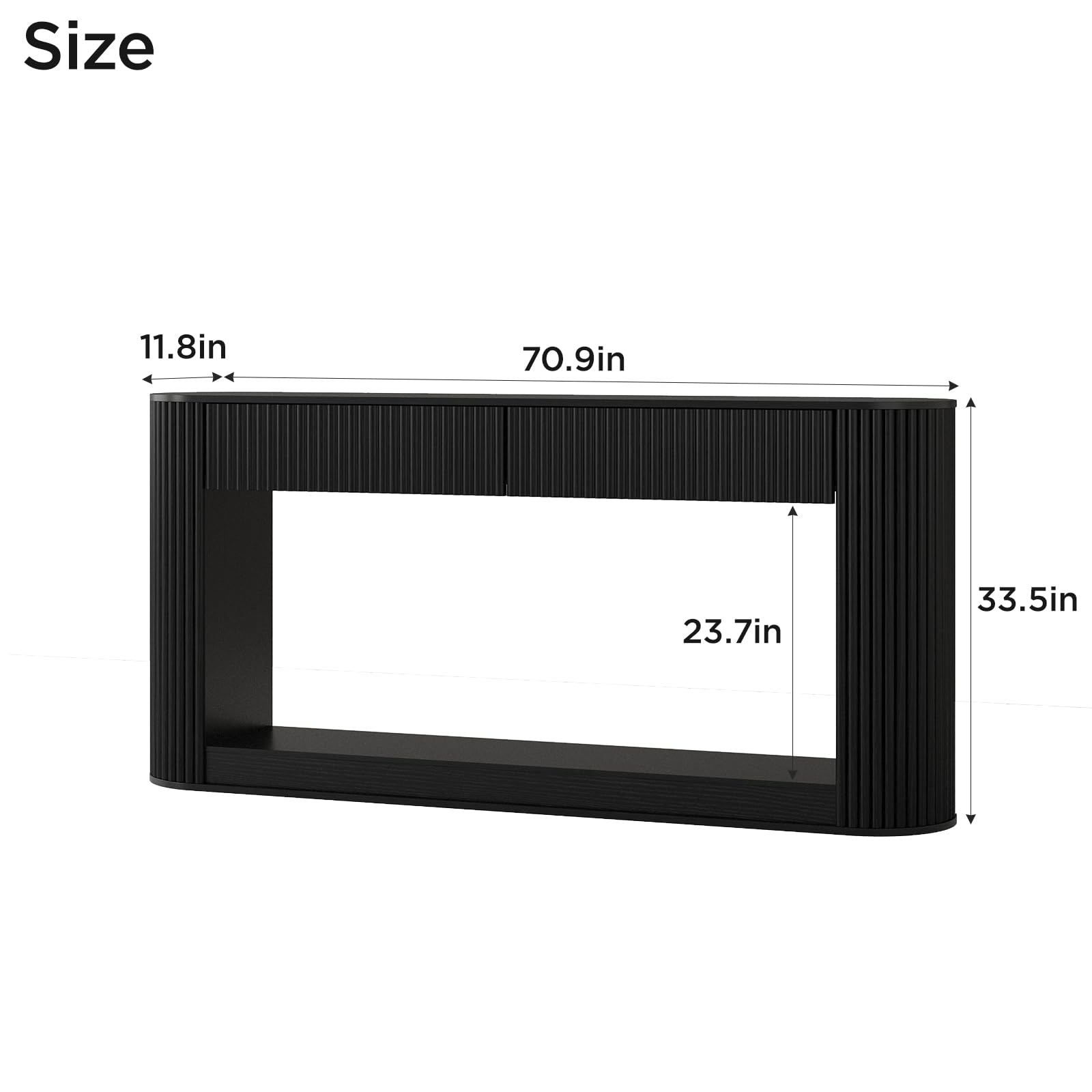 Vabches DA0942HS01A Console-Sofa-Tables - View #2