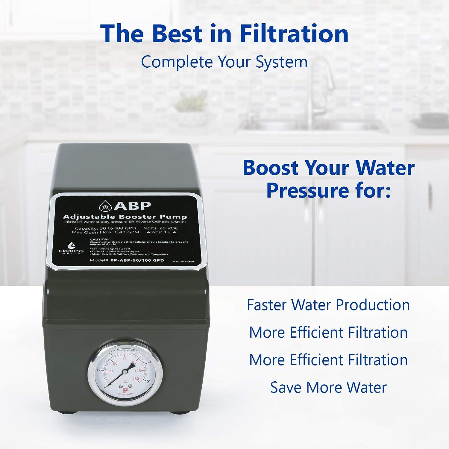 Express Water BP-ABP-50100GPD pumps - View #2