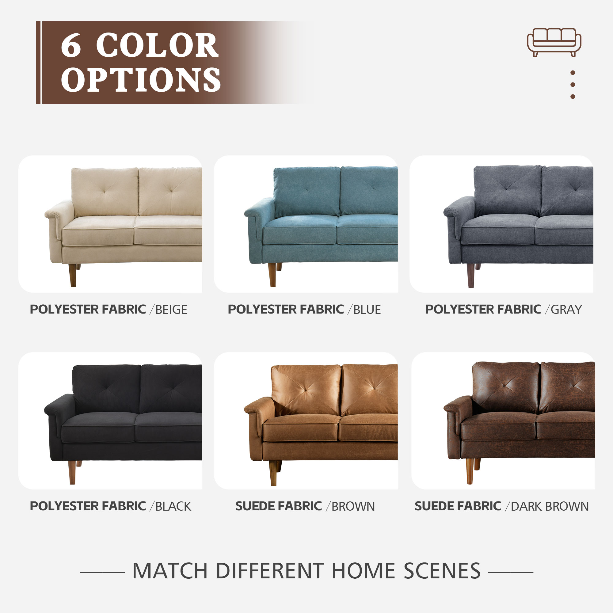 weaxty HMBNOP800 Sofas-Loveseats - View #8
