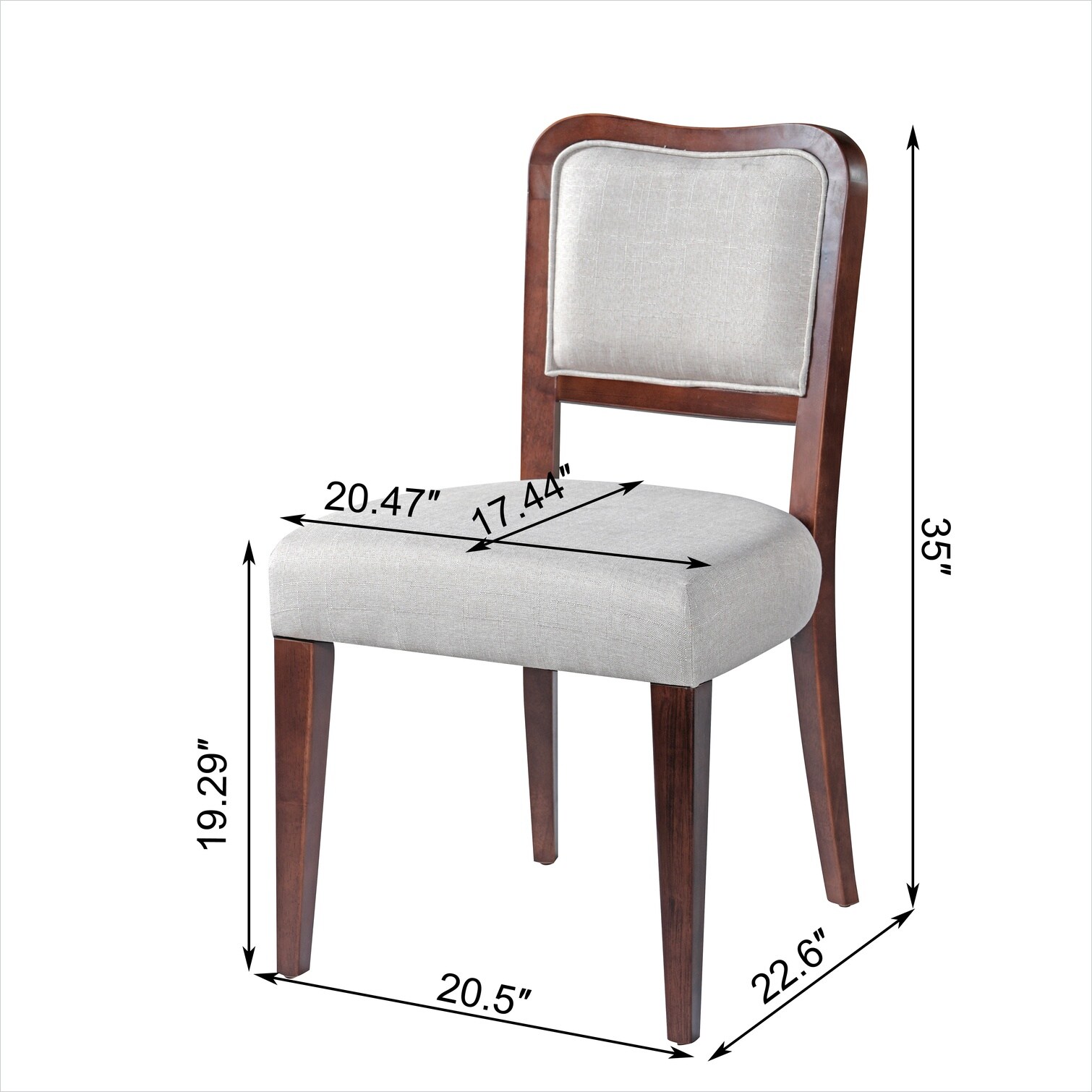 SunJet Space-Saving Round Dining Nook 42-Inch Oak Veneer Table 2 ...