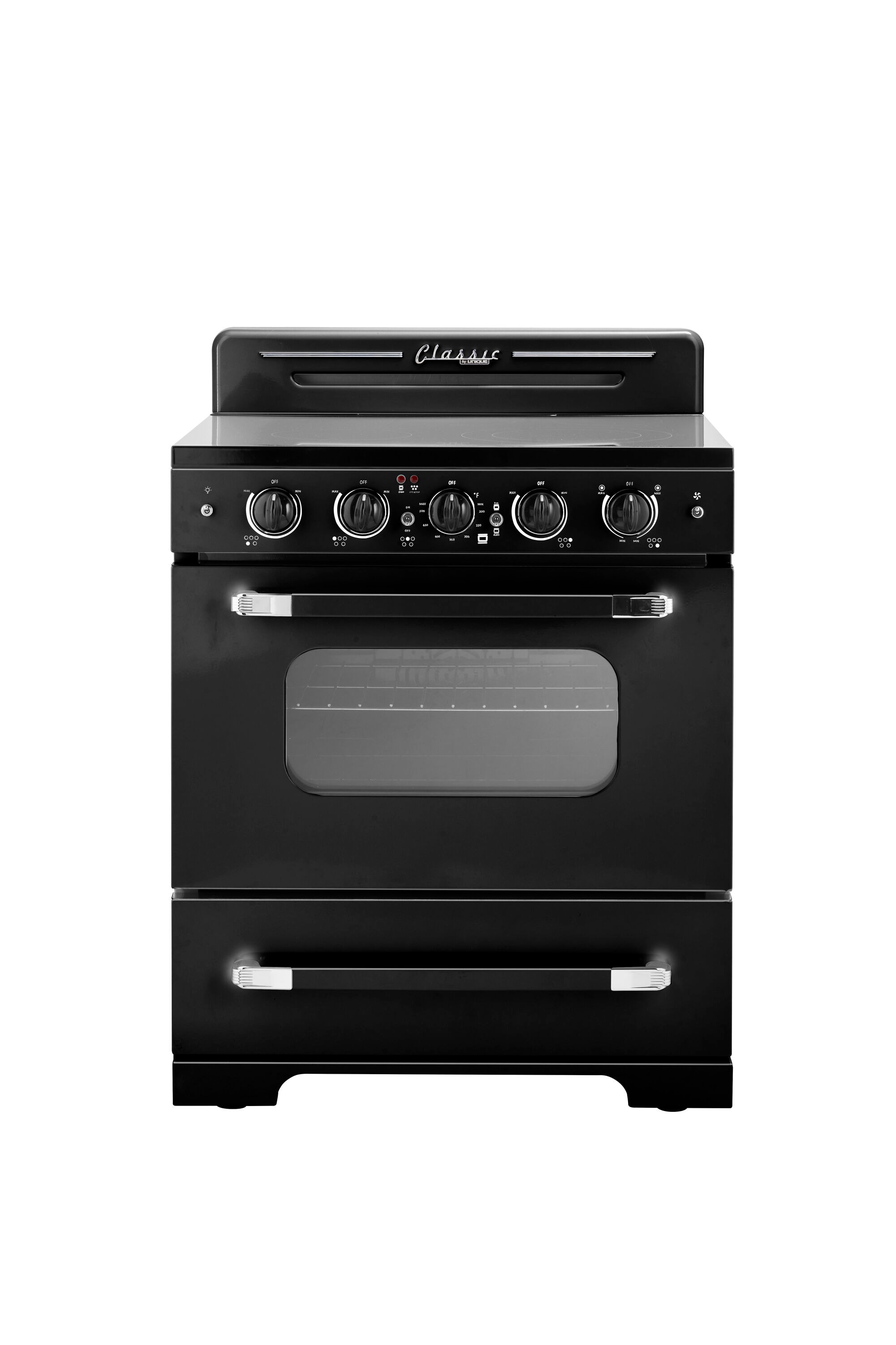 Unique Appliances Prestige 20 in. 1.6 cu. ft. Electric Range with  Convection Oven in Stainless Steel UGP-20V EC S/S - The Home Depot