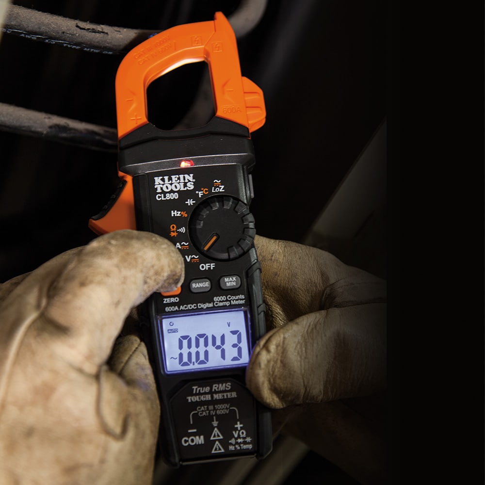 Klein Tools Non-contact Lcd Clamp Meter 600 Amp 600-Volt at Lowes.com