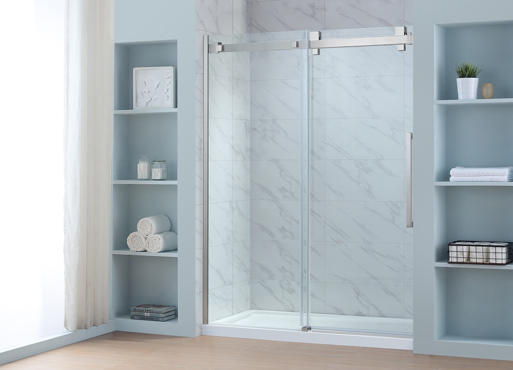OVE Decors GLENDALE-60SNSD Shower-Doors - View #7