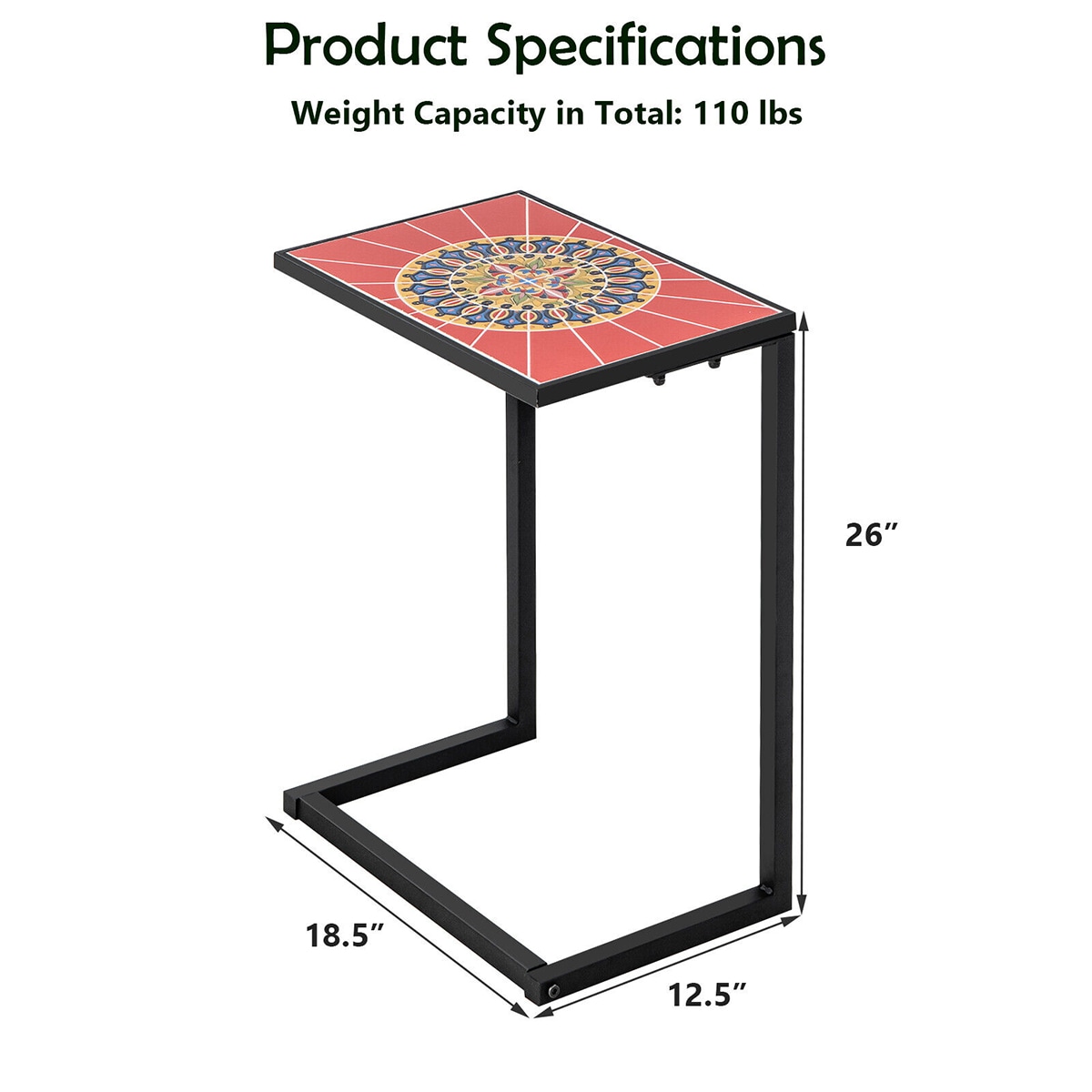 Forclover HYFE-10654 Patio-Tables - View #4