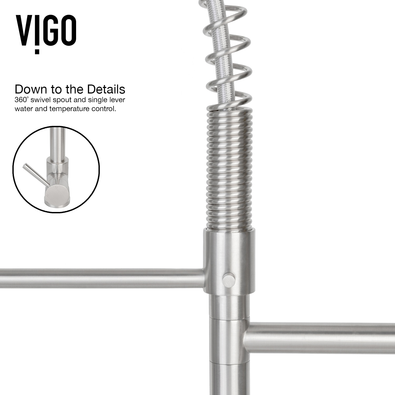 VIGO VG02007ST Kitchen-Faucets - View #7