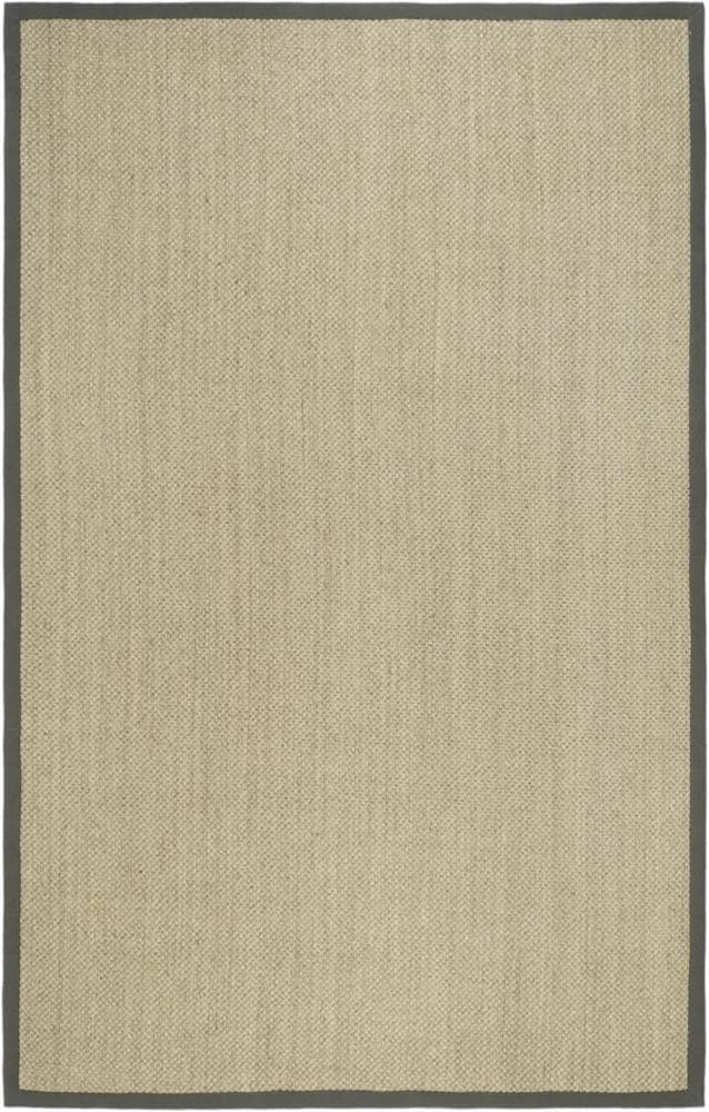 Safavieh NF443B-6 Natural Fiber Kismet 6 X 9 (ft) Sisal Marble/Gray Indoor Solid Coastal Area Rug