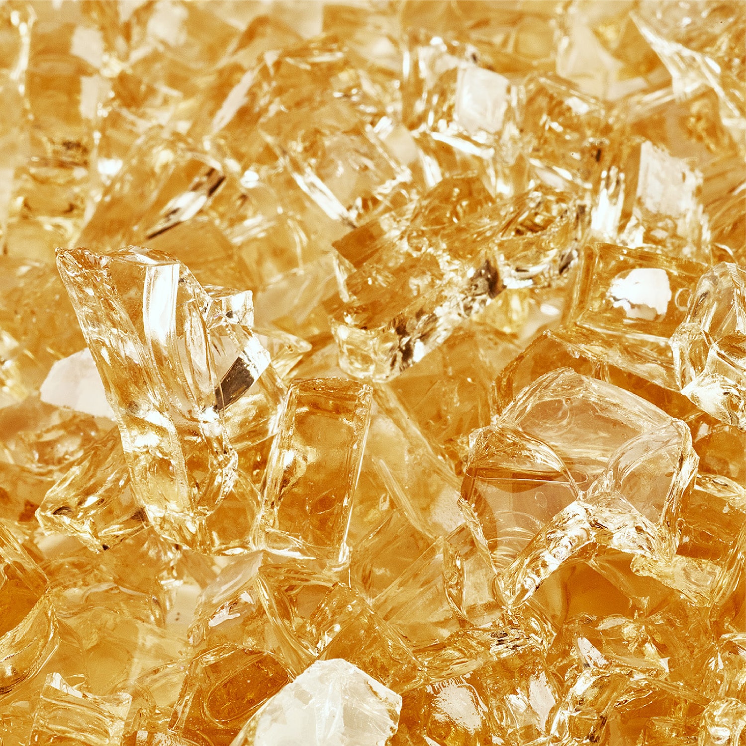 Yard Elements 86-7T2L-Q1XE Citron- Fire Glass For Indoor and Outdoor Fire Pits or Fireplaces 10 Pounds 1/4-in