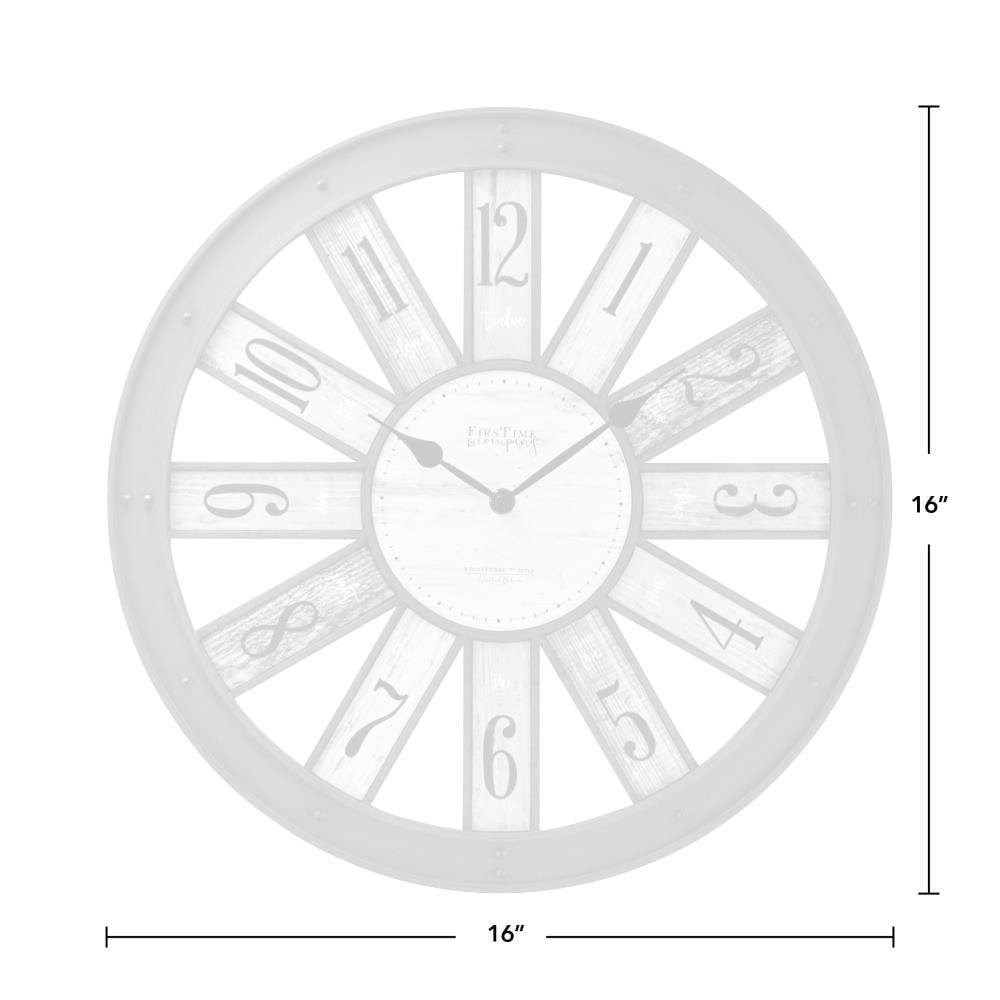 FirsTime 99705 Indoor-Outdoor-Clocks - View #3