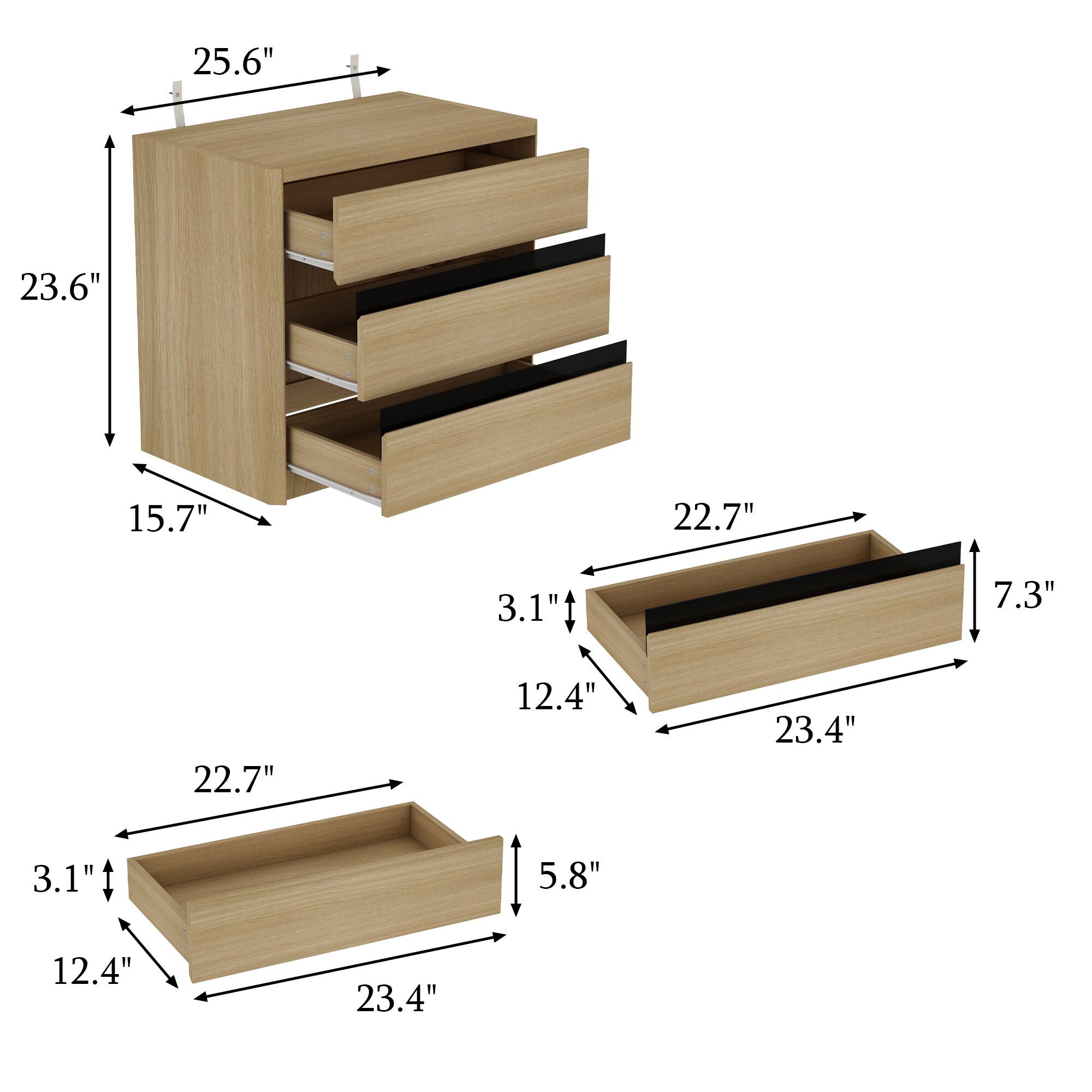FUFU&GAGA LJY-KF330024-01 nightstands - View #11
