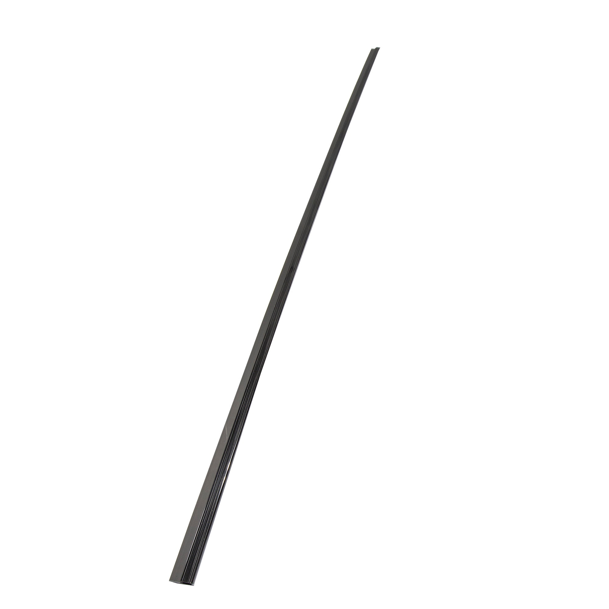 Fasade 92142 0.75-in W x 18-in L Brushed Onyx PVC J-shape Tile Edge Trim