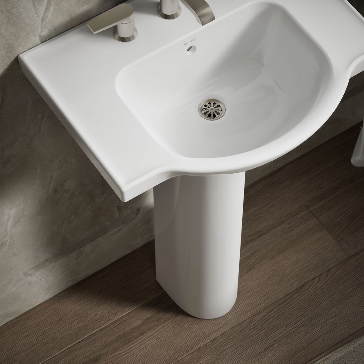 KOHLER 5248-8-0 Complete-Pedestal-Lavatories - View #6