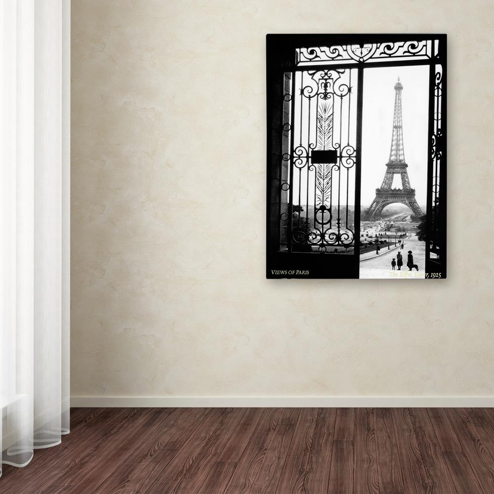 Trademark Fine Art V6066-C1824GG Sally Gall "Views of Paris" 18x24 Canvas Art Sally Gall Multicolor 24-Inches H x 18-Inches W Photography Canvas Print