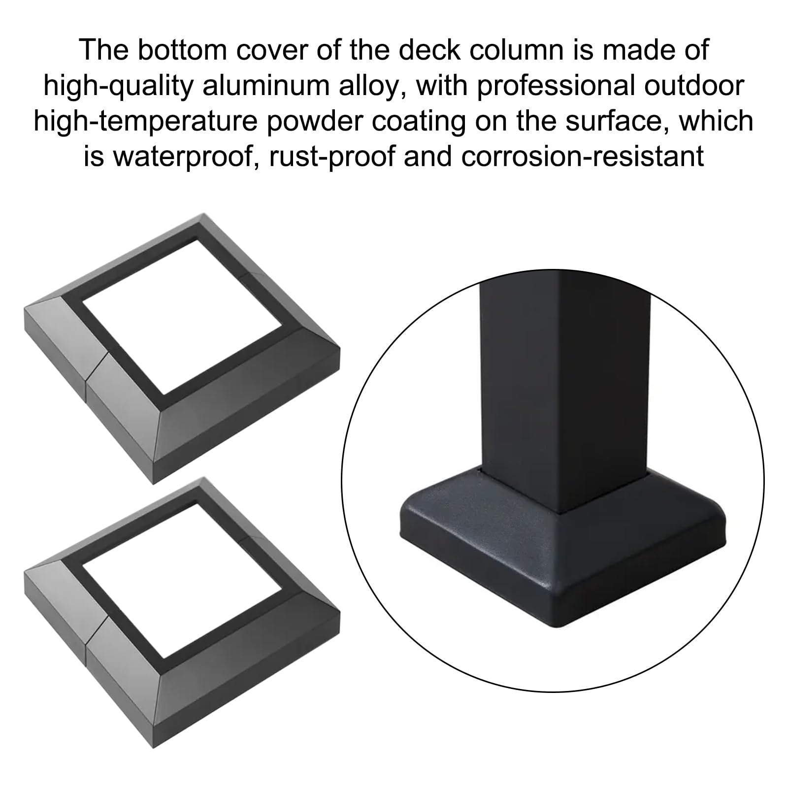 Afoxsos LAF0708F114 Deck-Posts - View #3