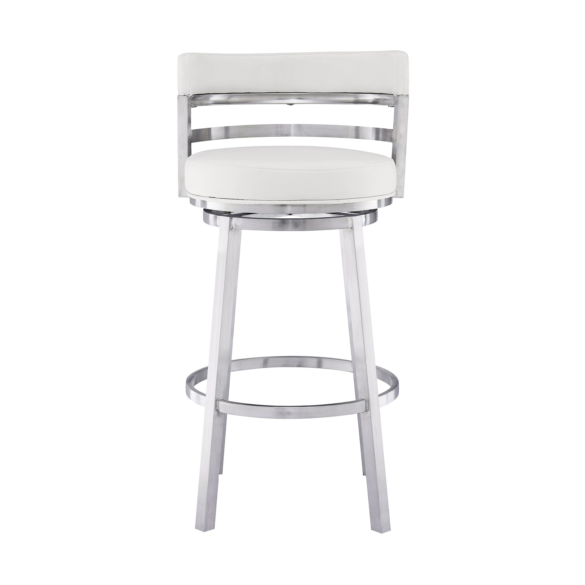 Armen Living LCMABABSWH30 stools - View #2
