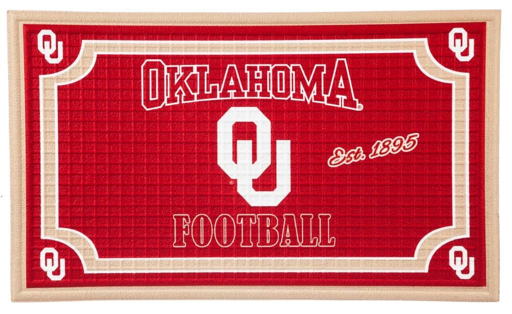 Our astroturf Oklahoma door mat (from @plentymercantile) w…