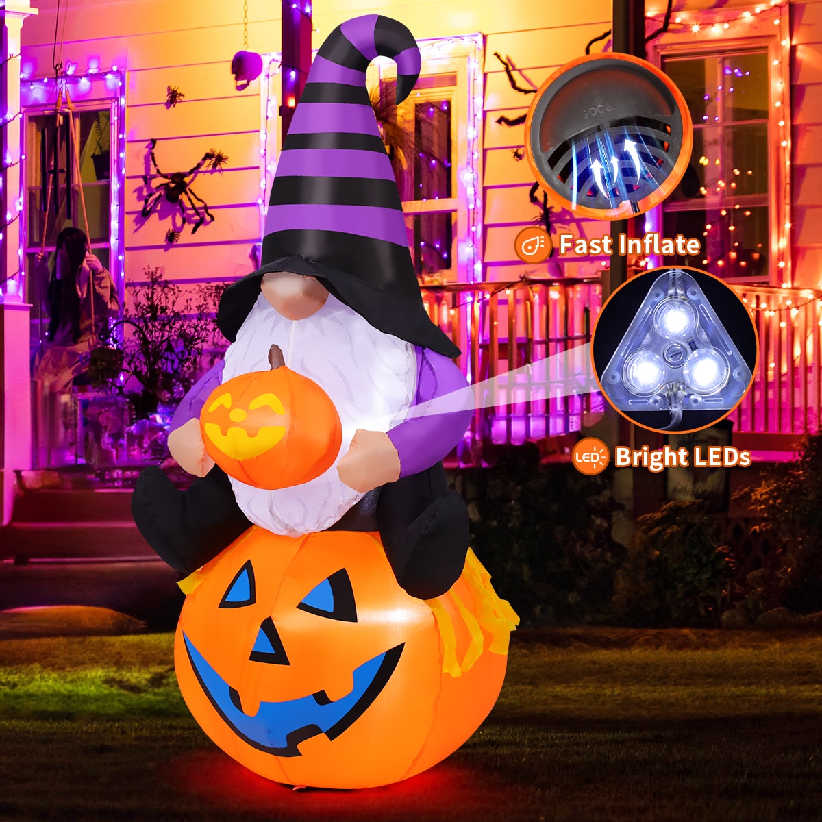 GOOSH DJ-WS-69509 Outdoor-Halloween-Decor - View #3