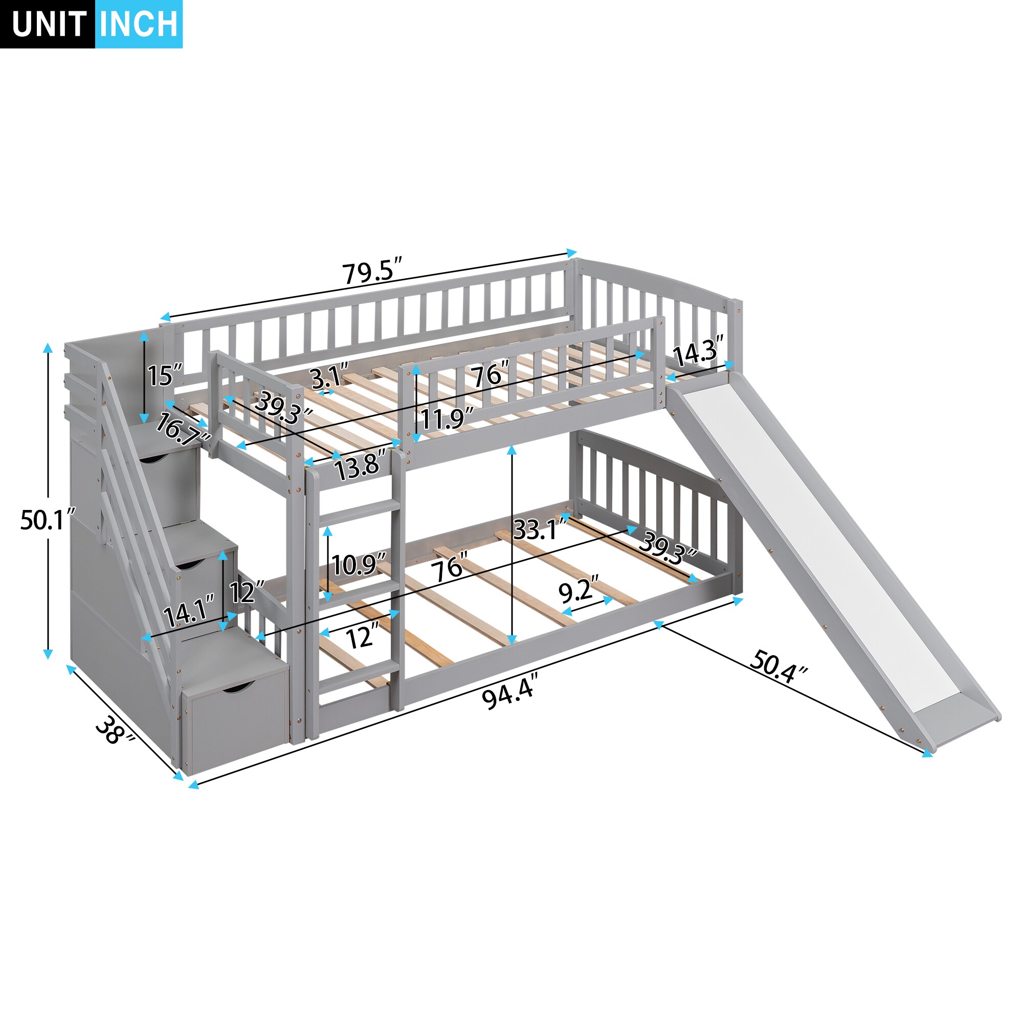ModernLuxe LT100155AAE Bunk-Beds - View #10
