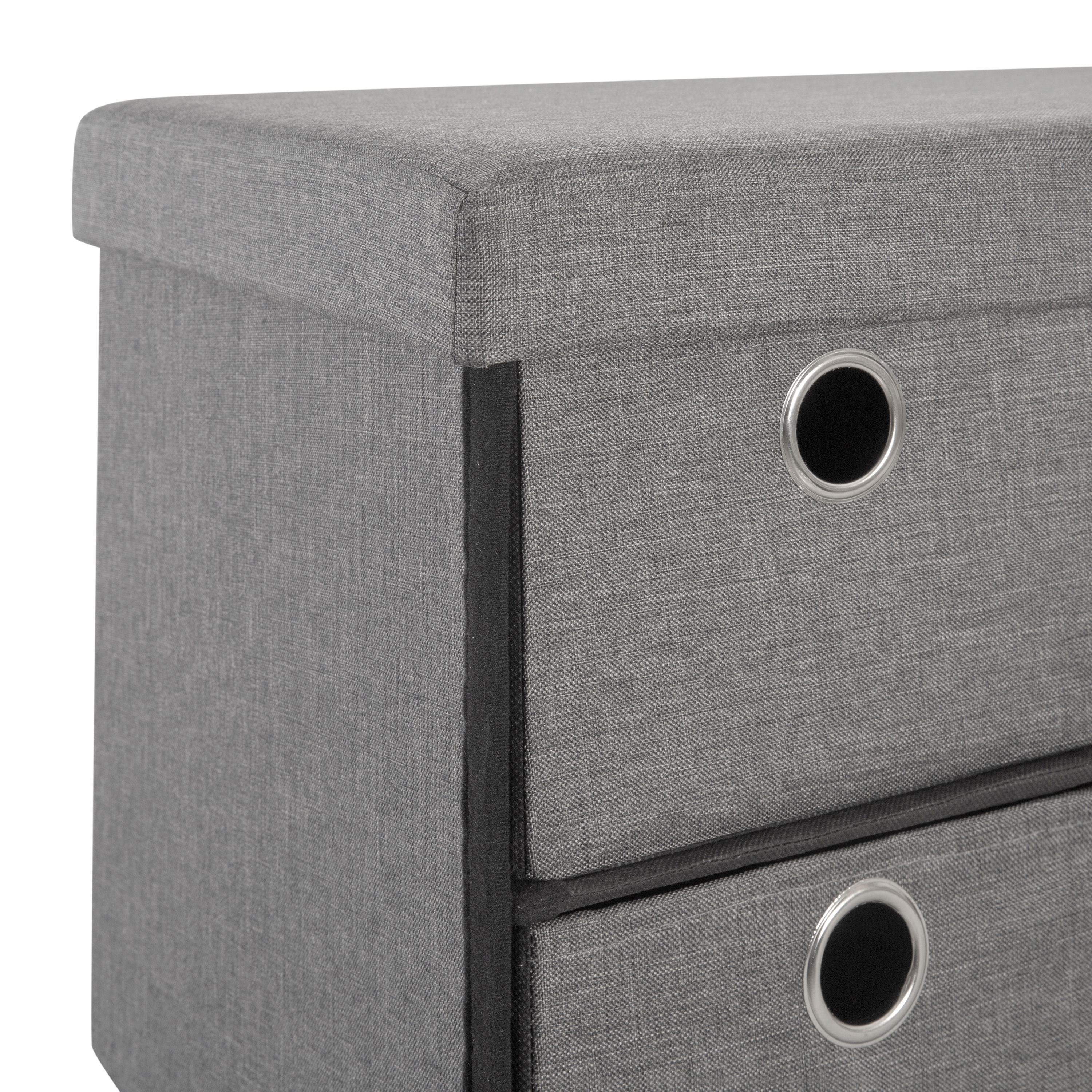 Simplify F-0692-GREY Indoor-Ottomans - View #4