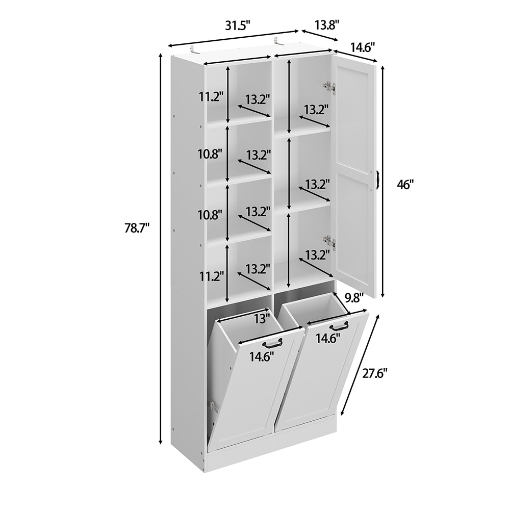 Homsee V-KF150190-01 Dining-Kitchen-Storarge - View #13