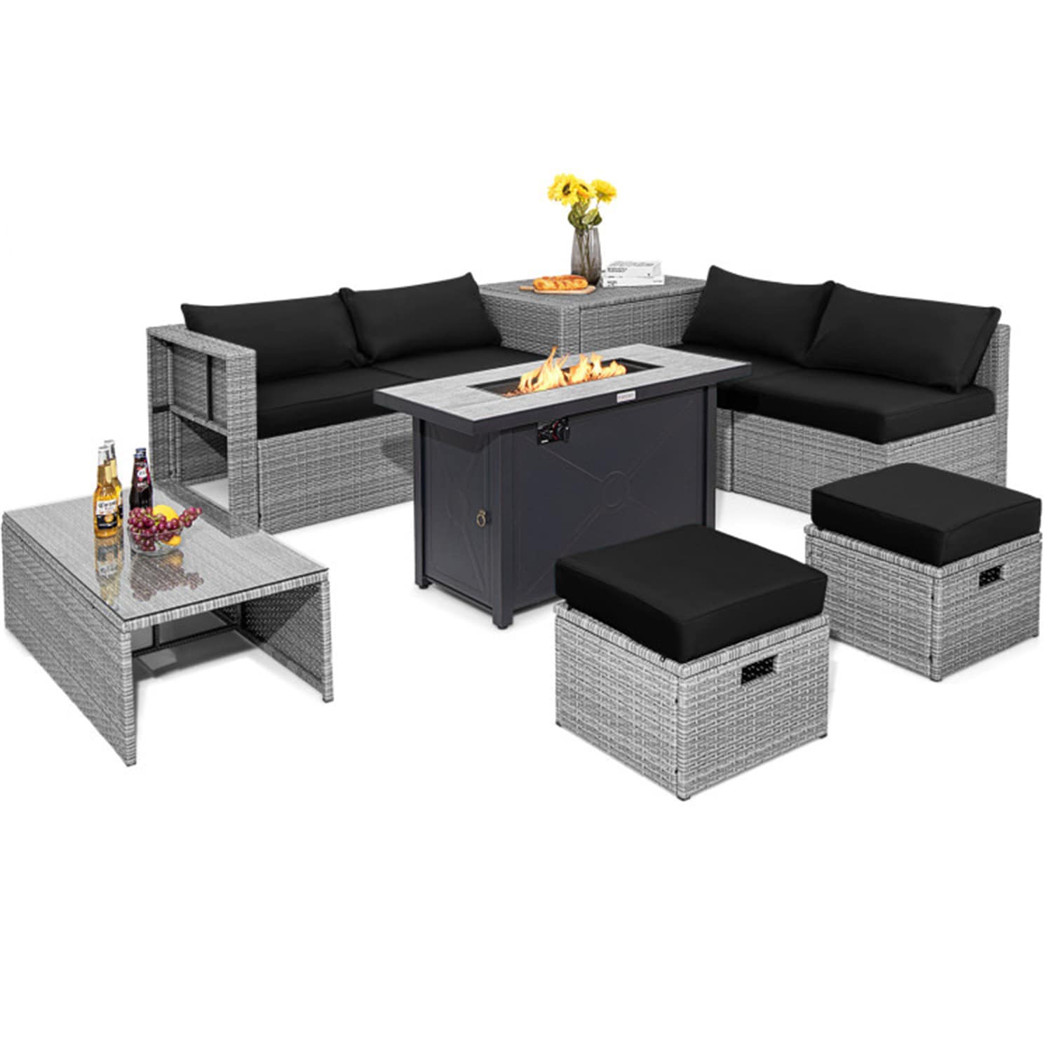 BABOOM BOM-0211ORTPX Patio-Conversation-Sets - View #2
