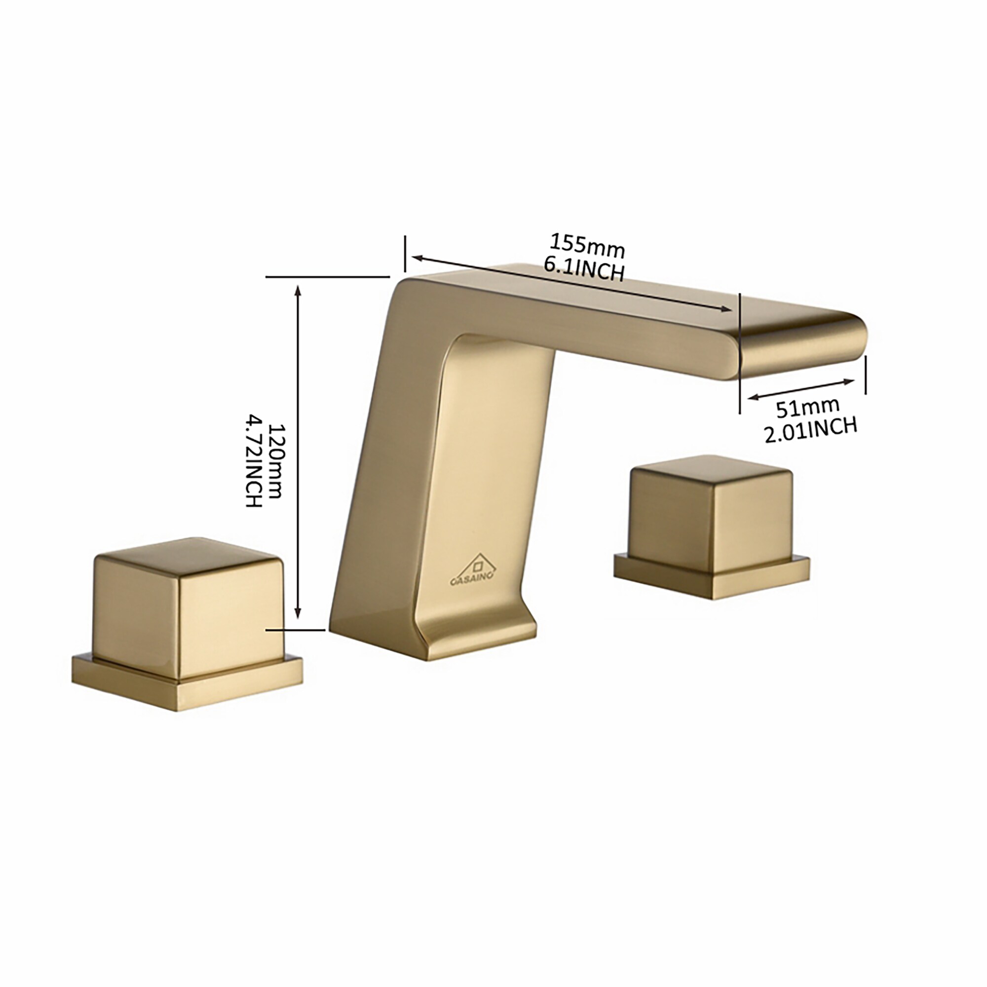CASAINC MCS-55BG Lavatory-Faucets - View #2
