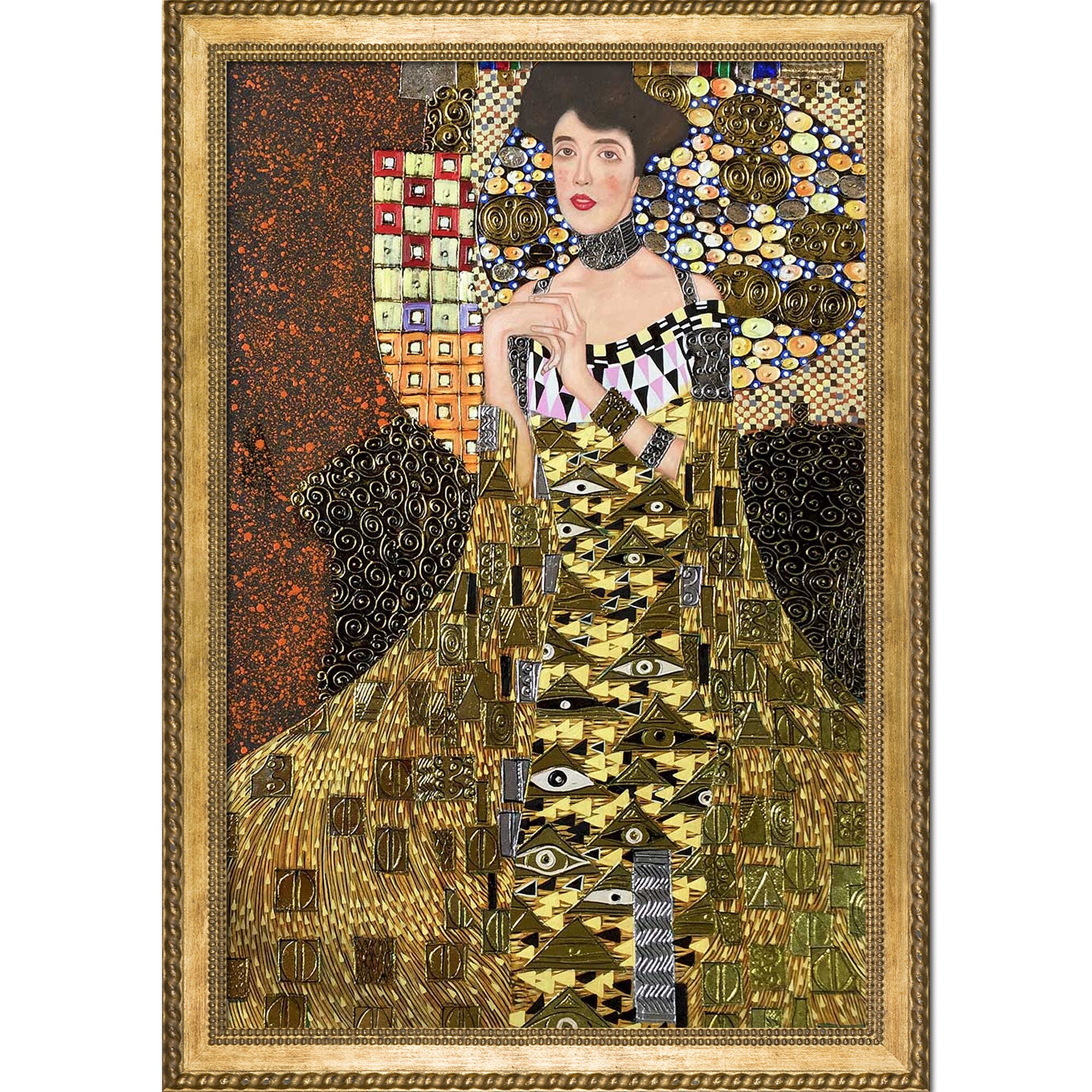 La Pastiche Portrait Of Adele Bloch Bauer I (Luxury Line) Gustav