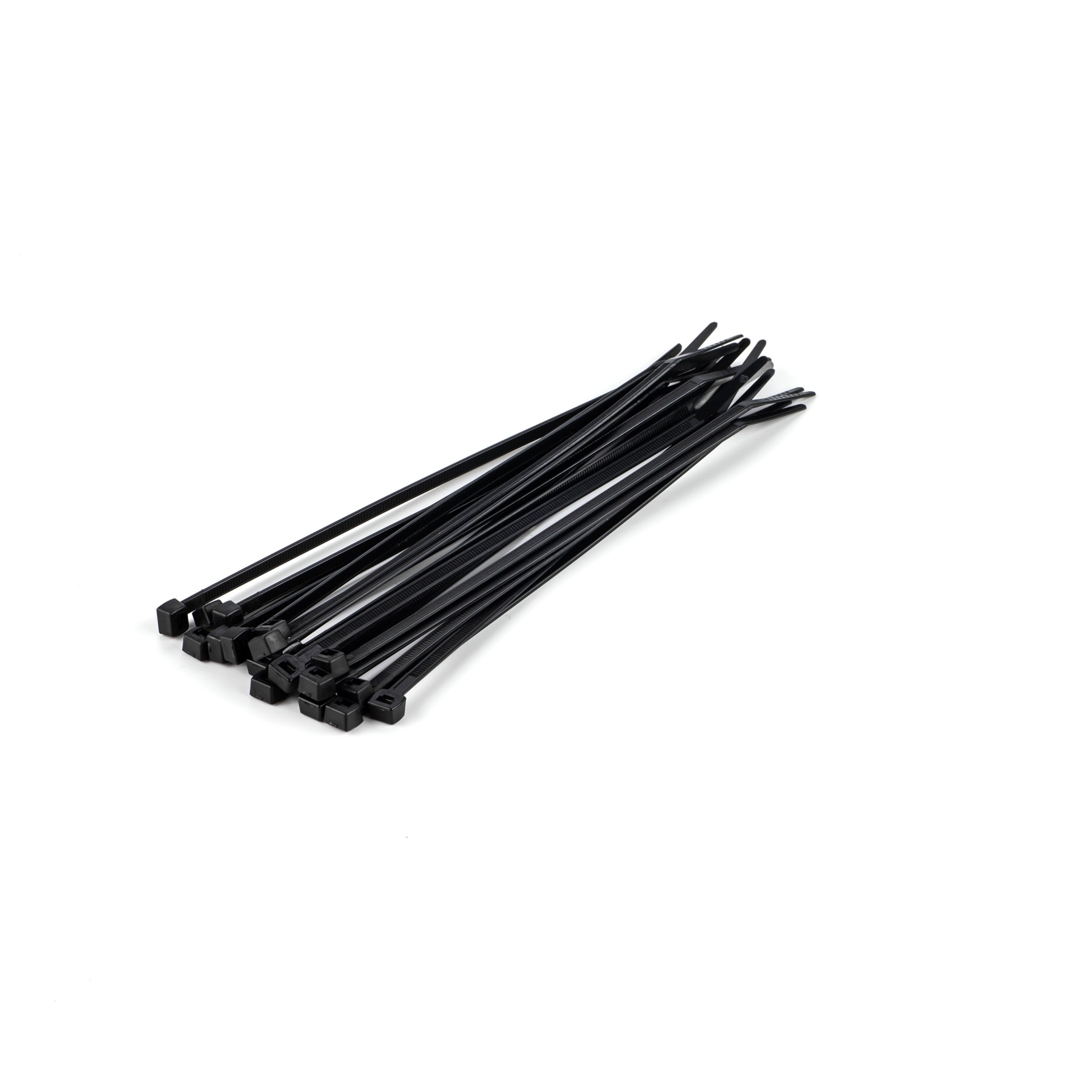 3mm x 100mm Nylon UV Stabilised White 1000 x Bulk Cable Ties Zip Ties Black 