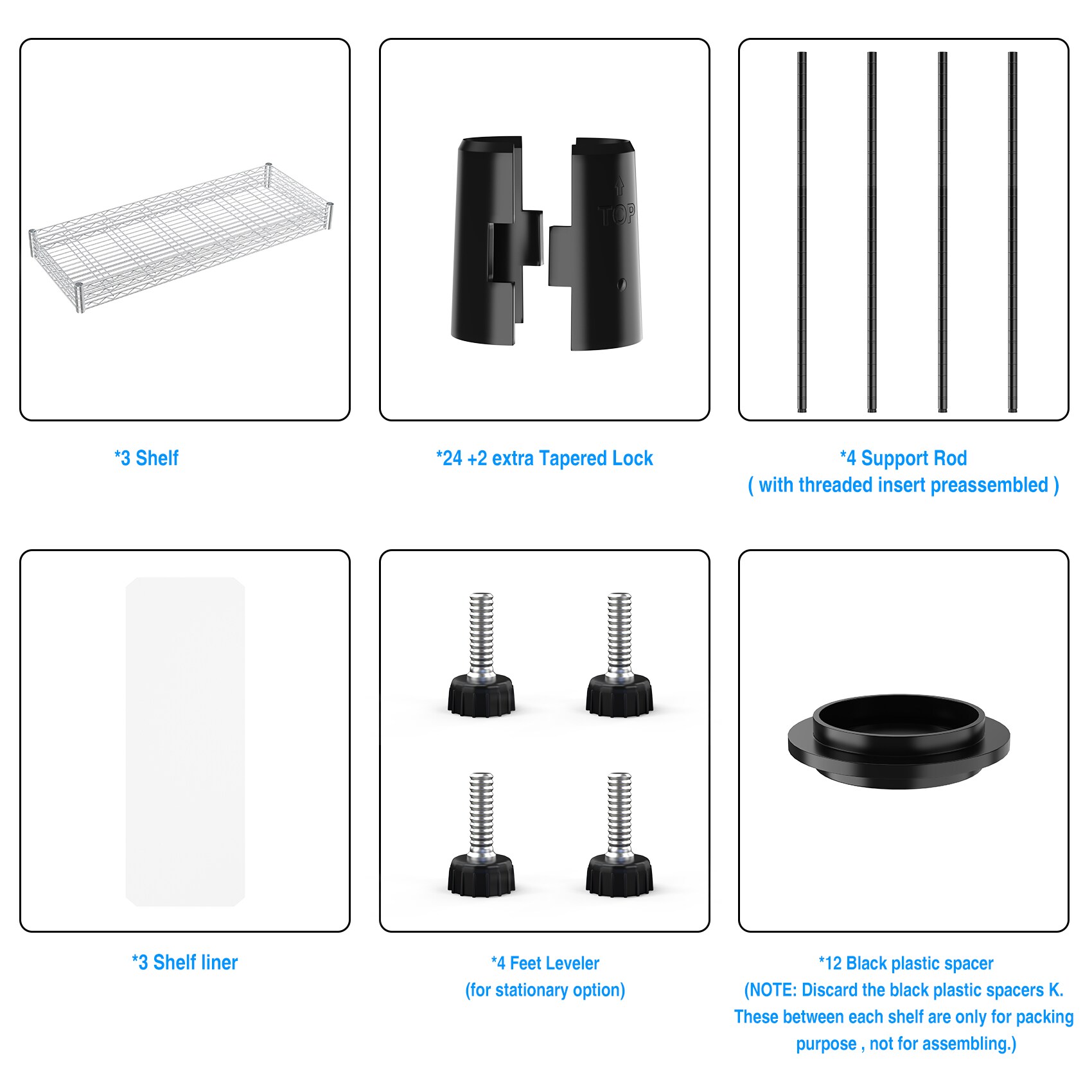 Kahomvis LIKE-QPS4-055 Free-Standing-Shelving - View #6