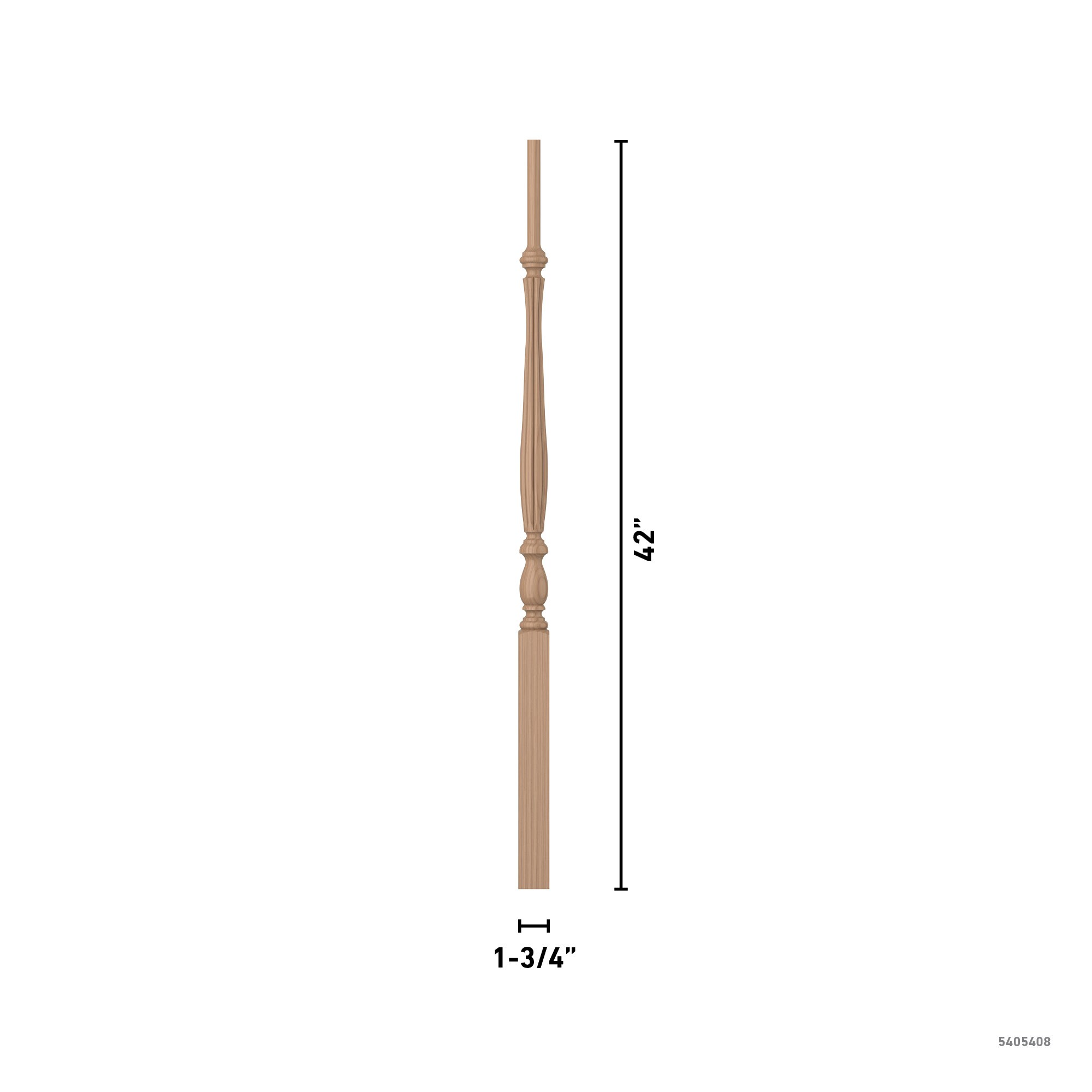 L.J. Smith Stair Systems LJB-2915-P 42 Interior-Stairpart-Balusters - View #4