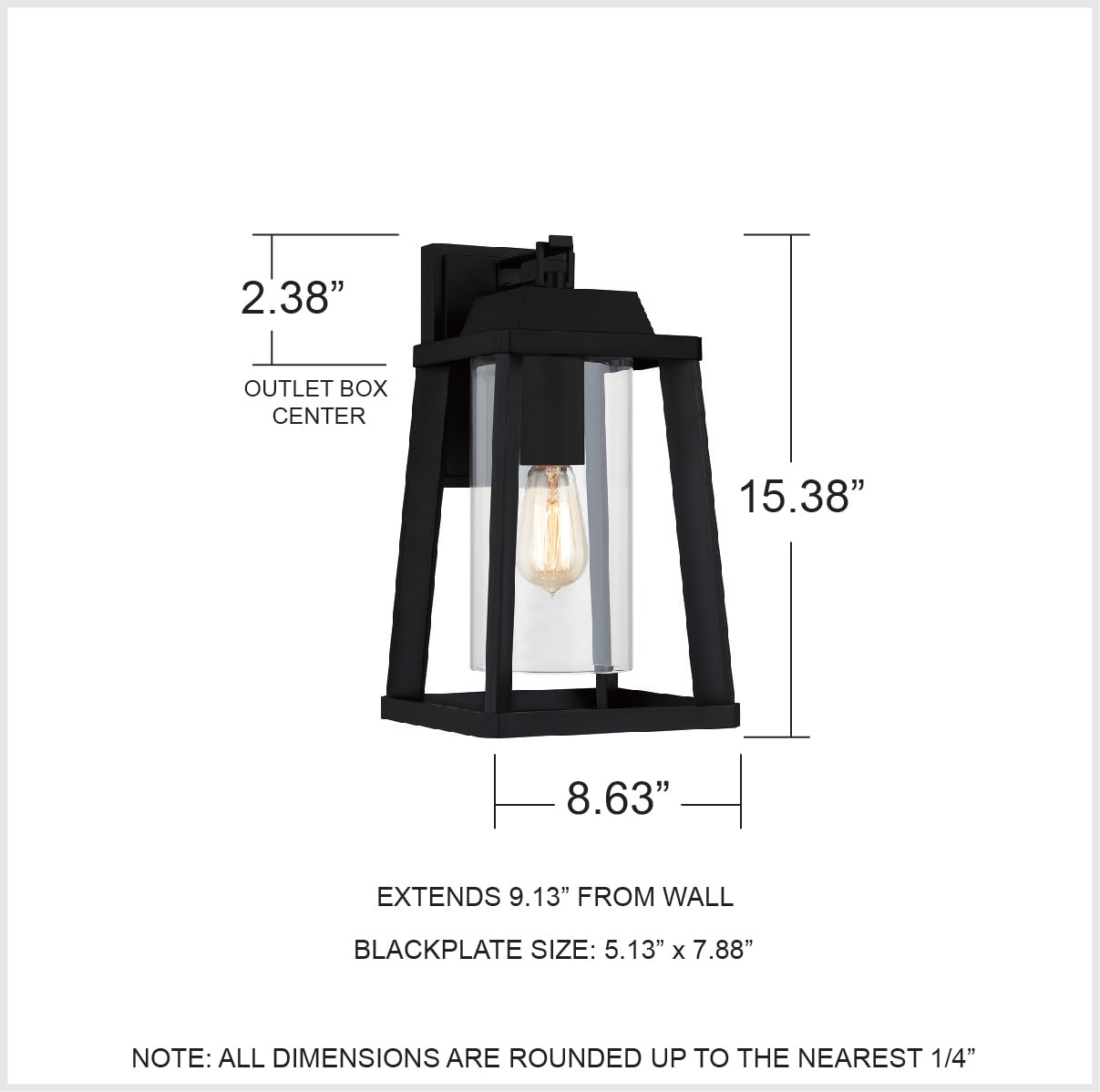 Quoizel LWS33644C Outdoor-Wall-Lighting - View #7
