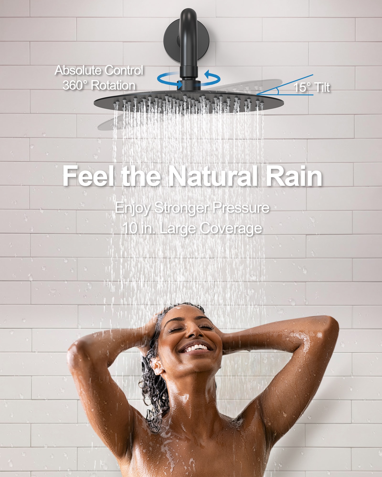 GRANDJOY TOBILI203C Showerhead-Bar-Panels - View #5