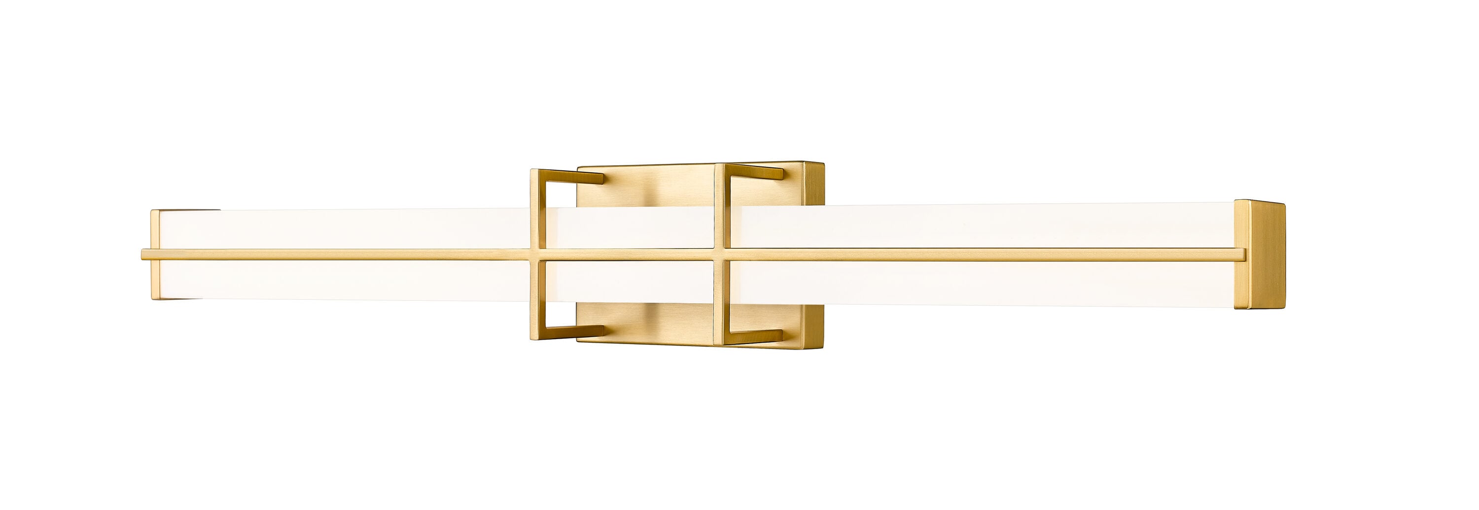 Z-Lite 1011-32W-MGLD-LED Harrison 32-in 1 -Light Gold Integrated LED Modern/contemporary Vanity light