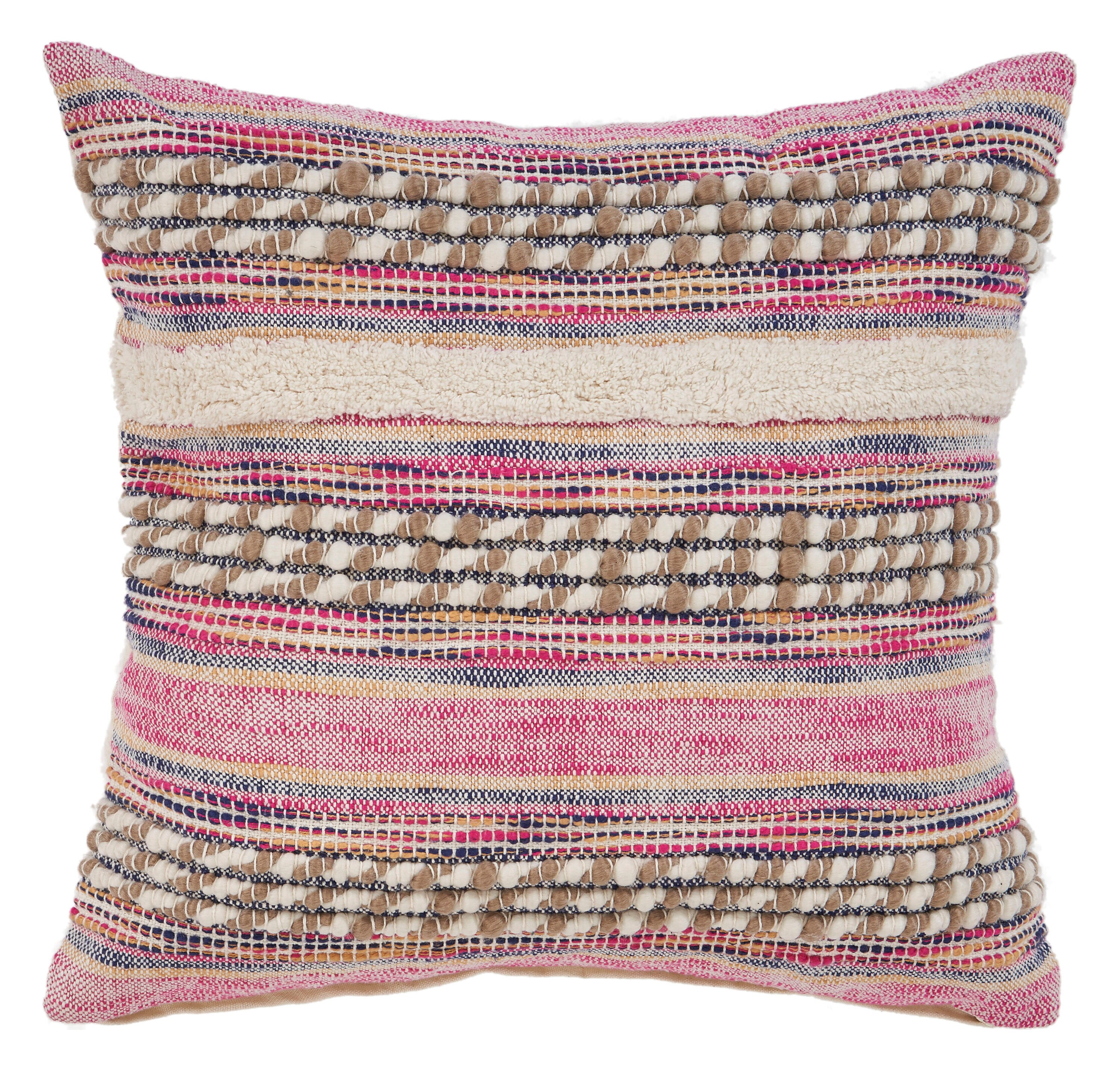 at Home 18 Pink Throw Pillow