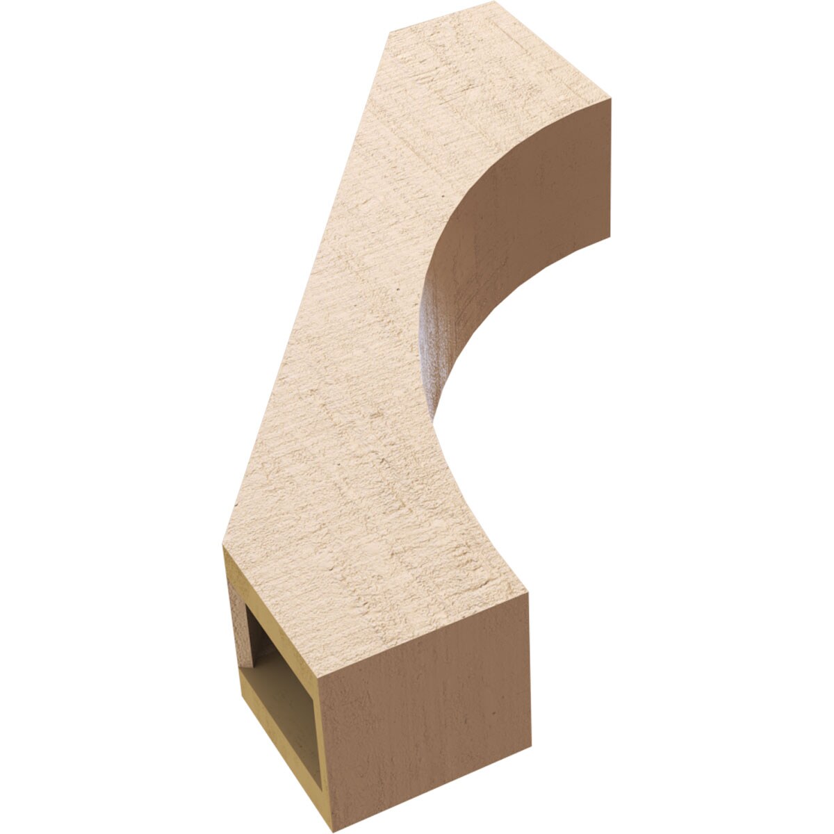 Ekena Millwork BRCUR05X18X24WTLRCPR braces - View #7
