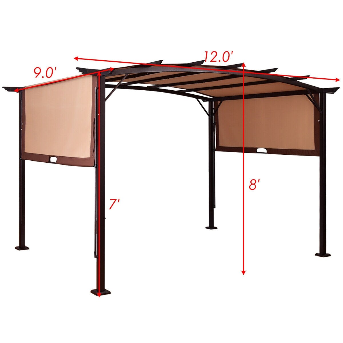 Slickblue D-CO-+8433PO Wood-Resin-Gazebos - View #8