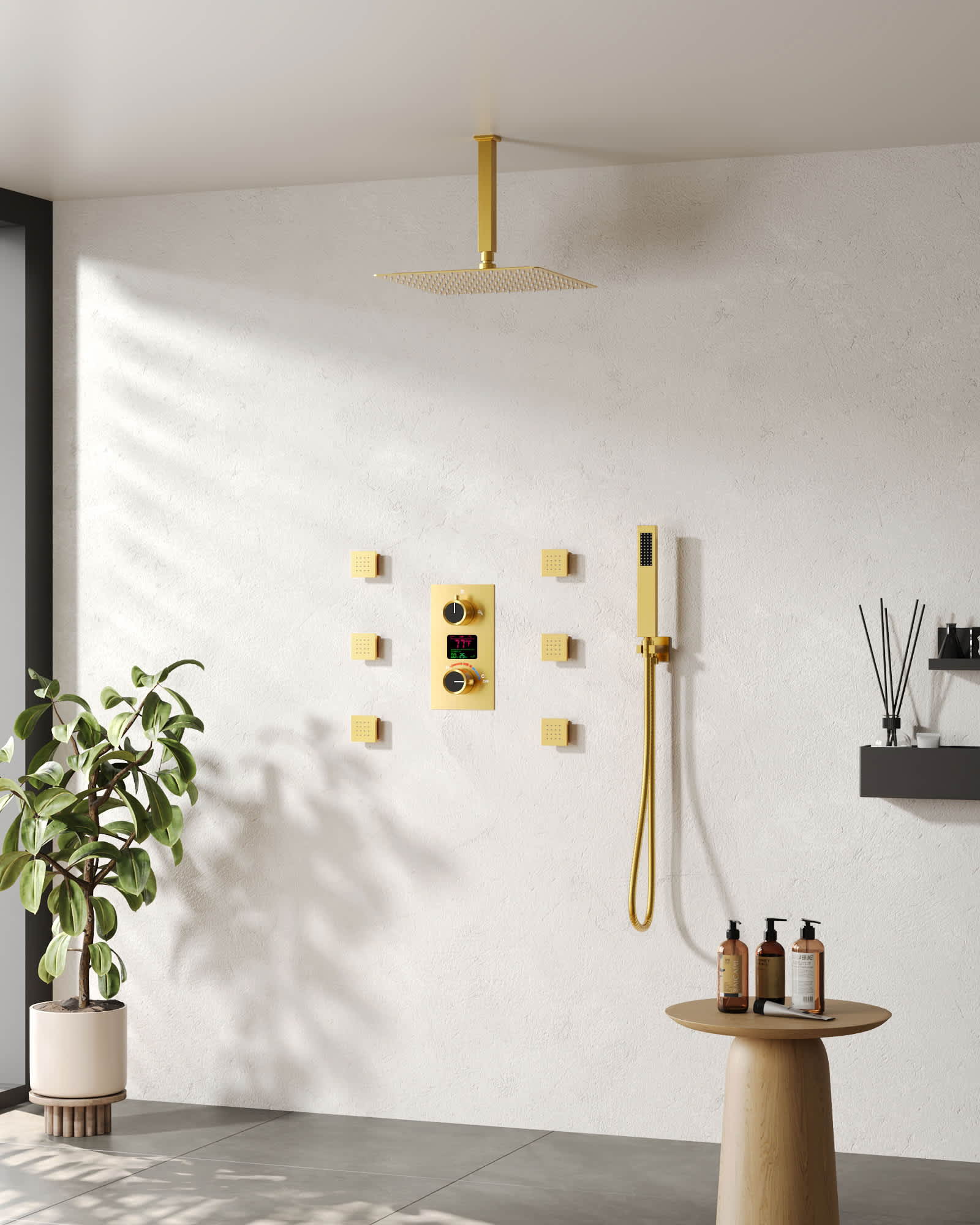 EVERSTEIN SFS-1015-GD12 Tub-Shower-Faucets - View #3