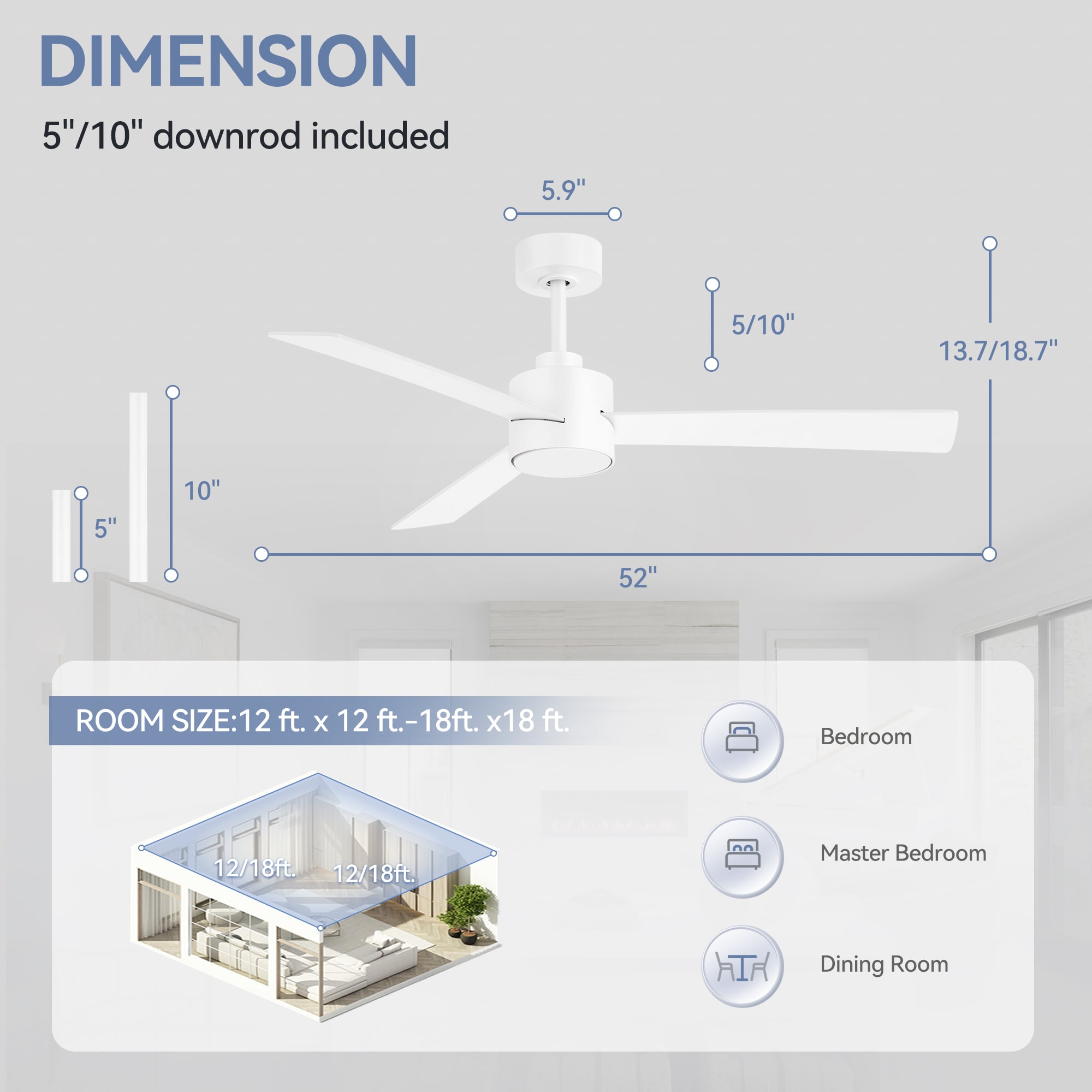 Breezary 24037-AW-NL Ceiling-Fans - View #11