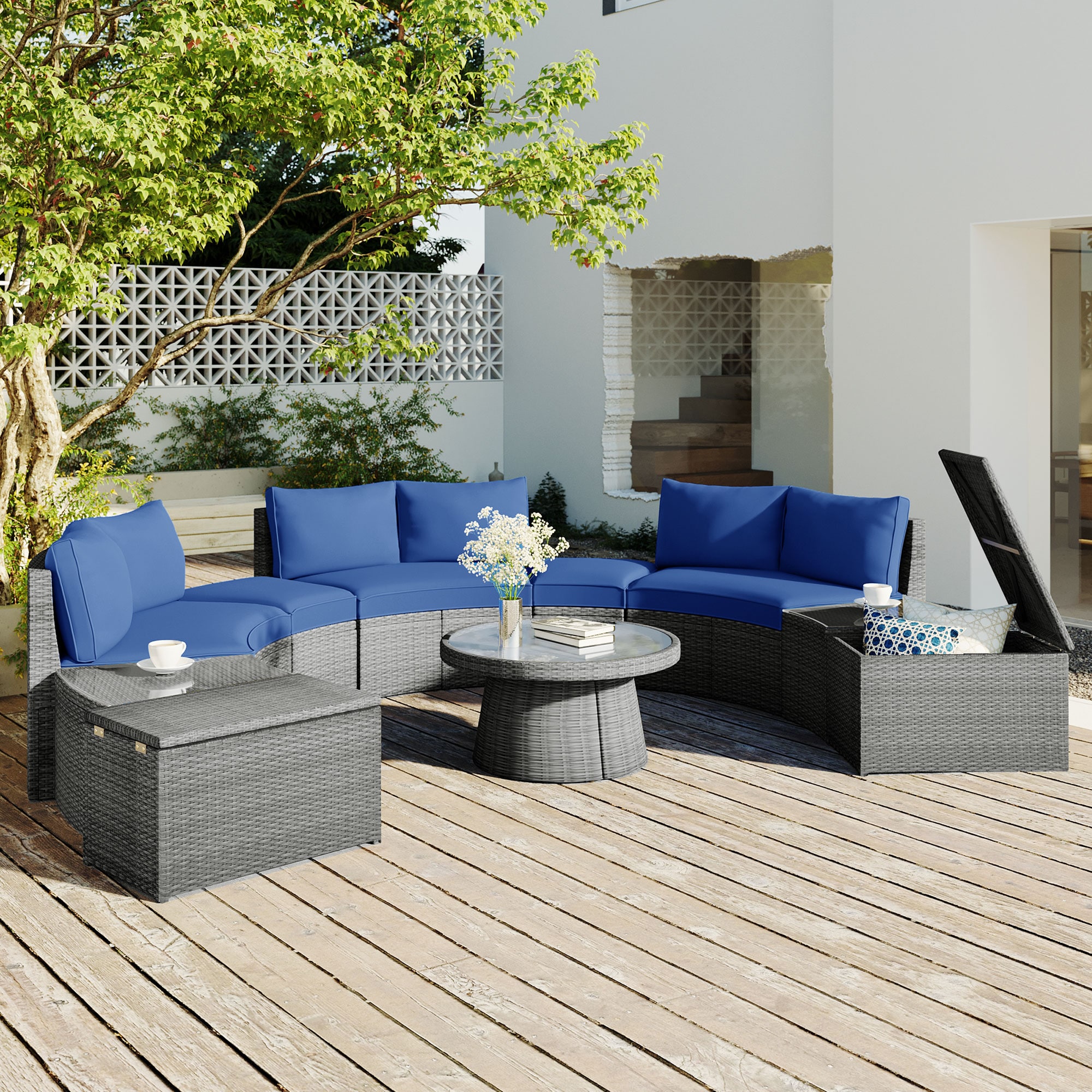 Bybafun YA0200065 Patio-Conversation-Sets - View #2