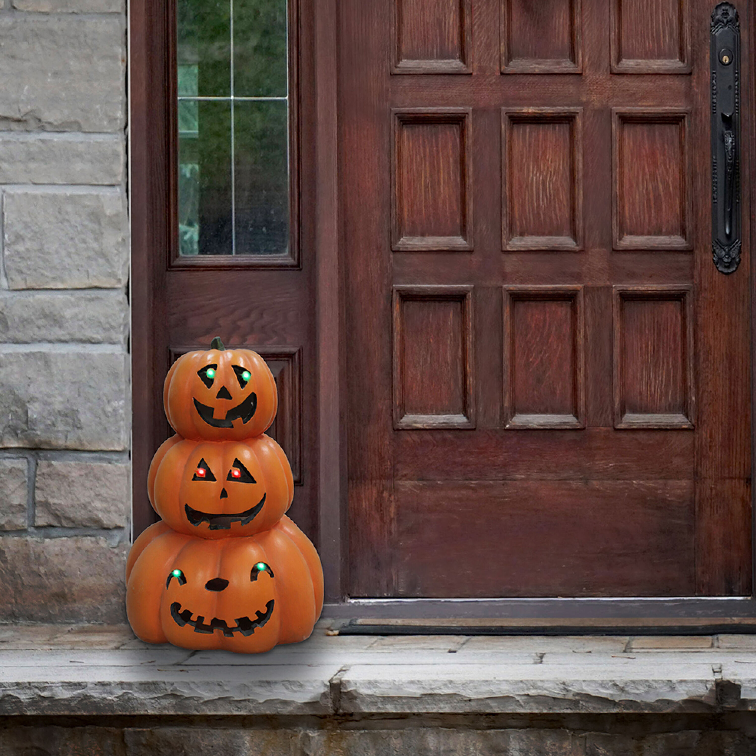 Haunted Hill Farm HHRS020-1PMP-ORG Outdoor-Halloween-Decor - View #10