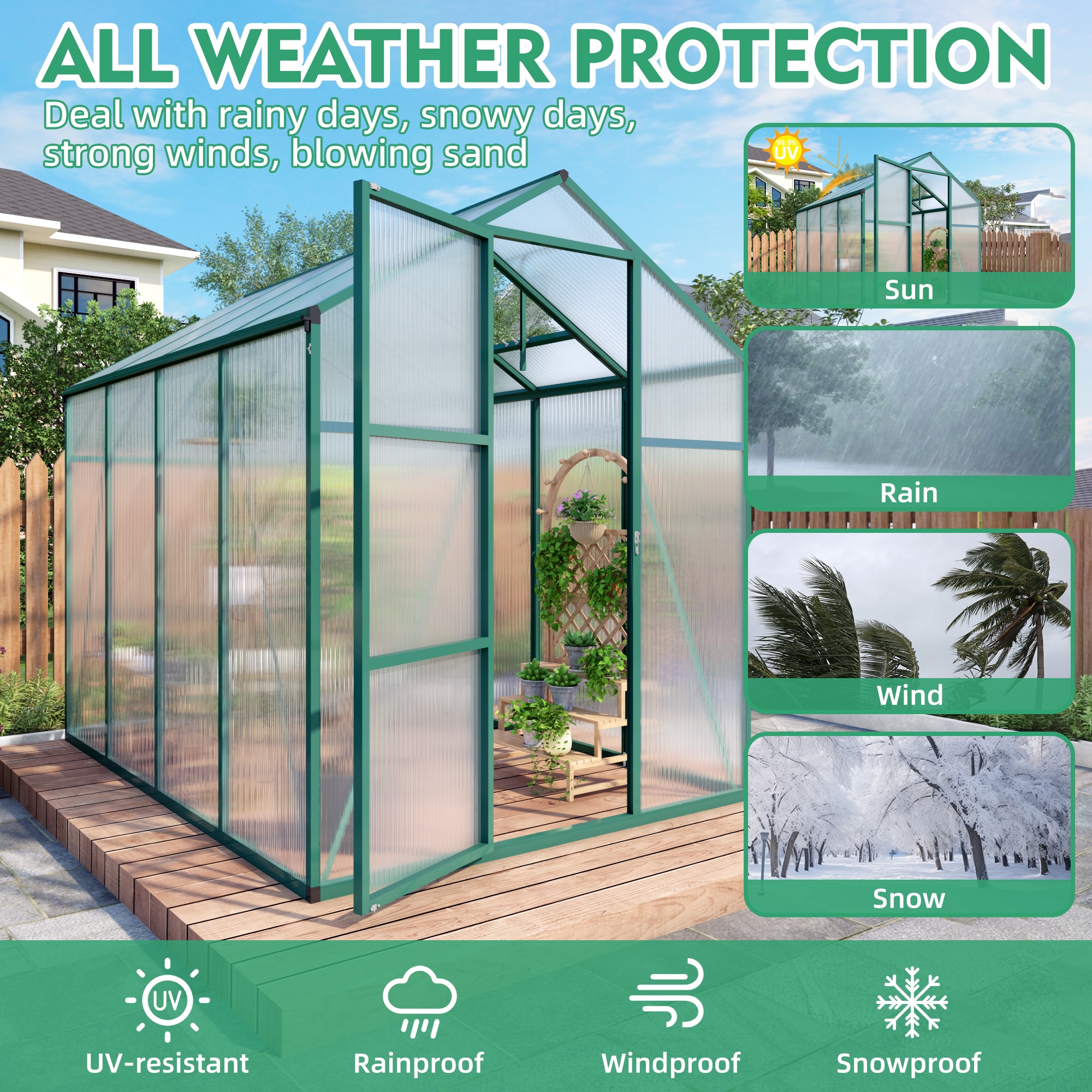 Dimakai DI-MI-S003 greenhouses - View #4